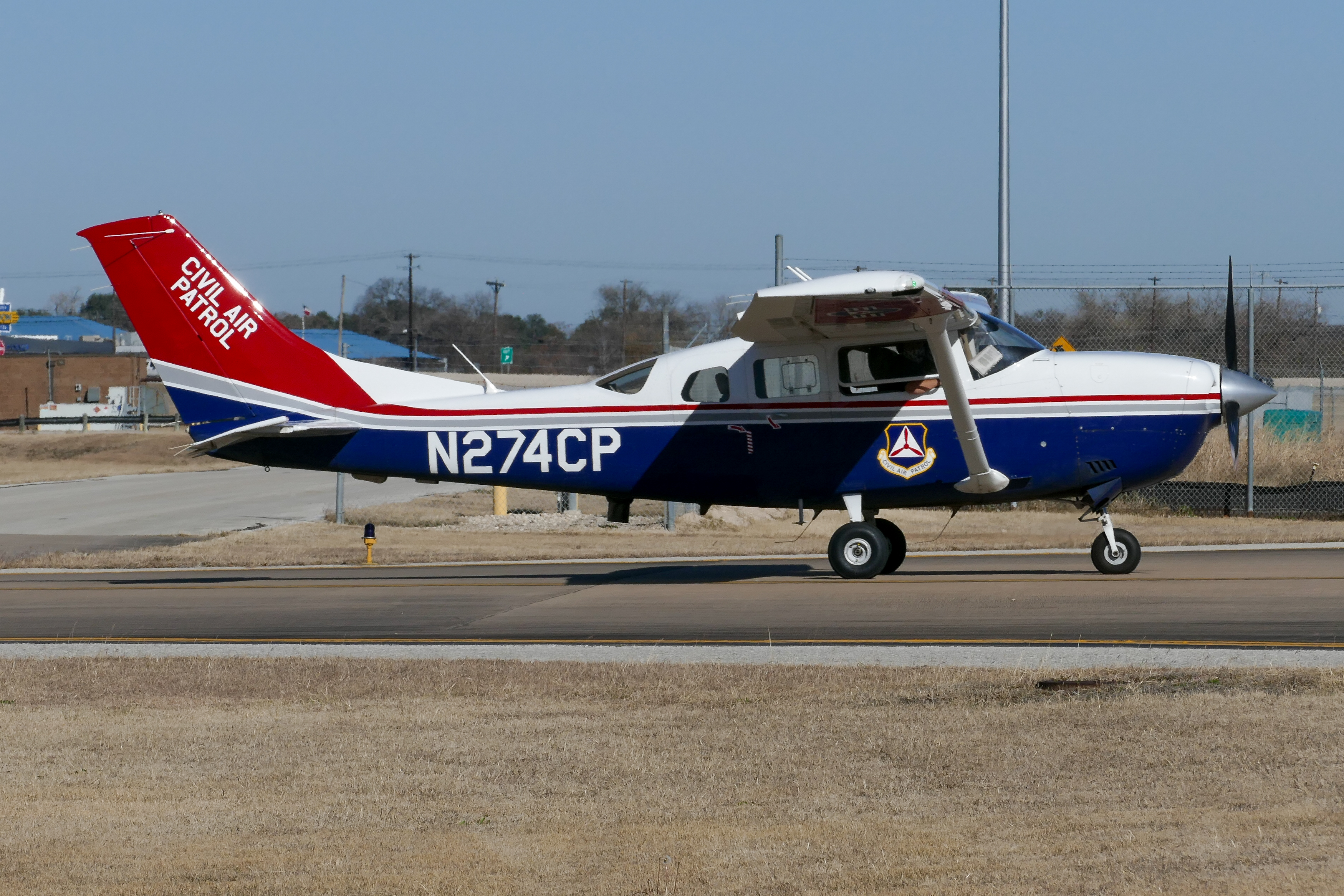 Full size: Civil Air Patrol  Cessna T206H Turbo Stationair N274CP at Austin-Bergstrom International Airport