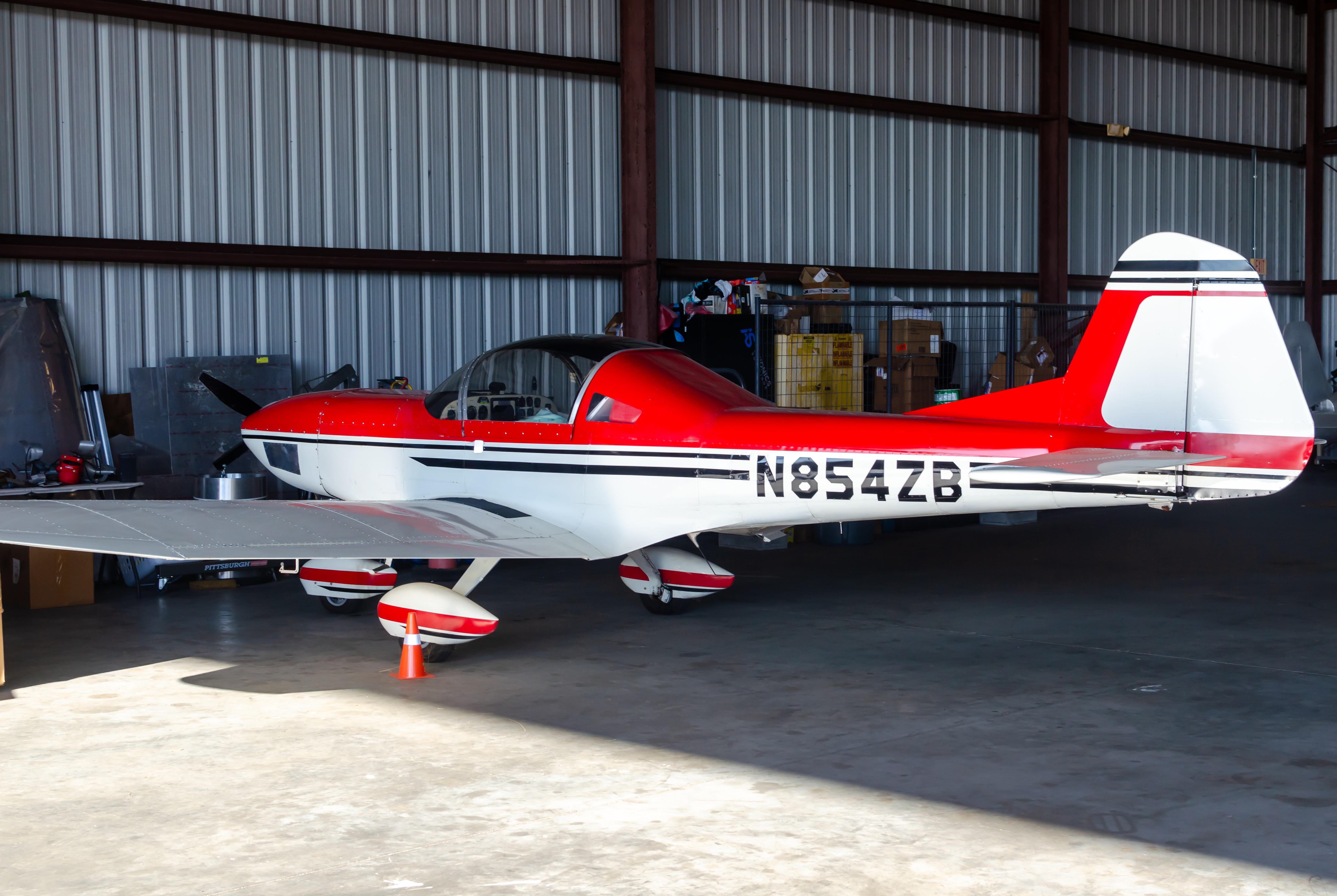 Full size: PRIVATE Thatcher CX7 N854ZB at Pensacola International Airport