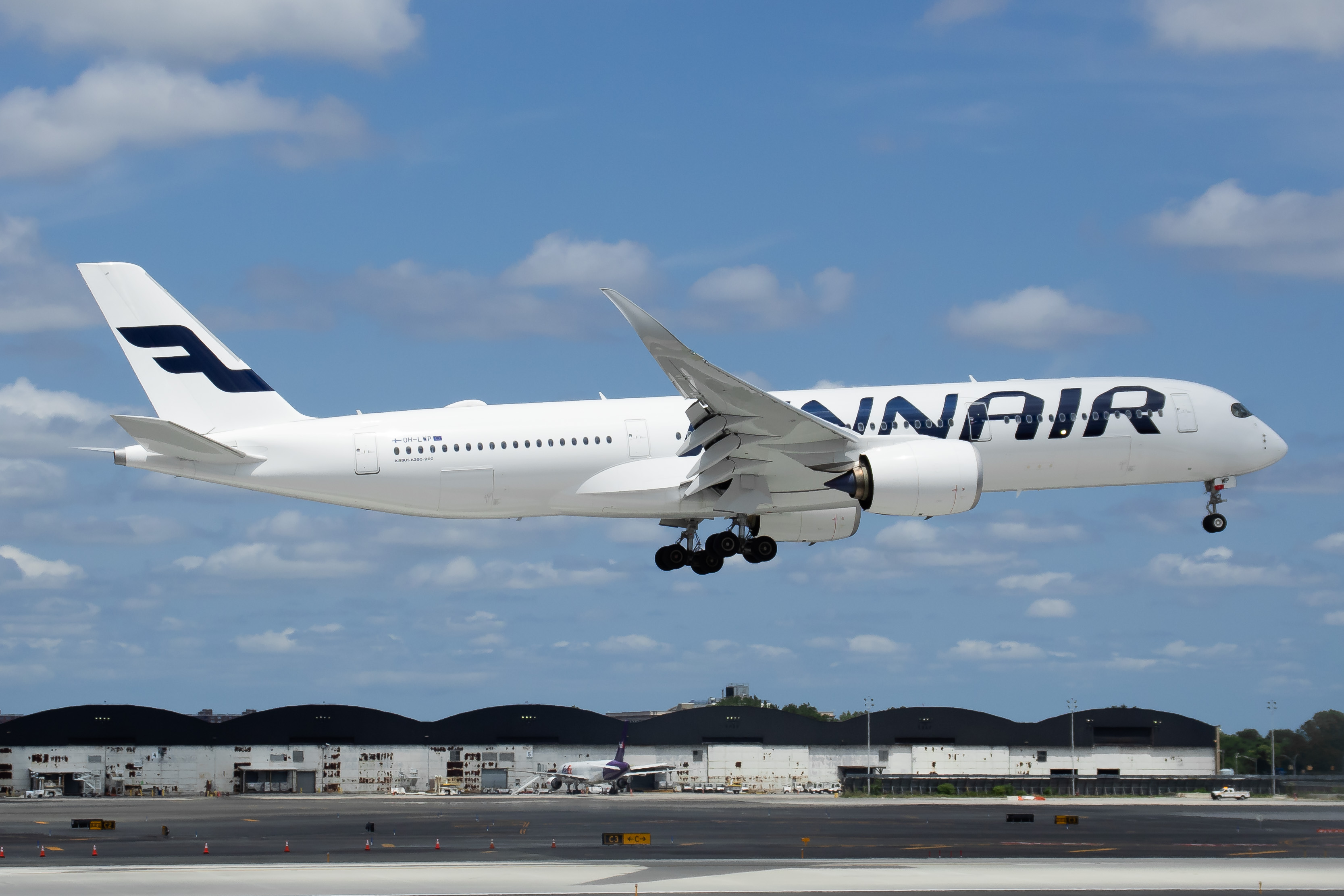 Full size: Finnair Airbus A350-900 OH-LWP at John F. Kennedy International Airport