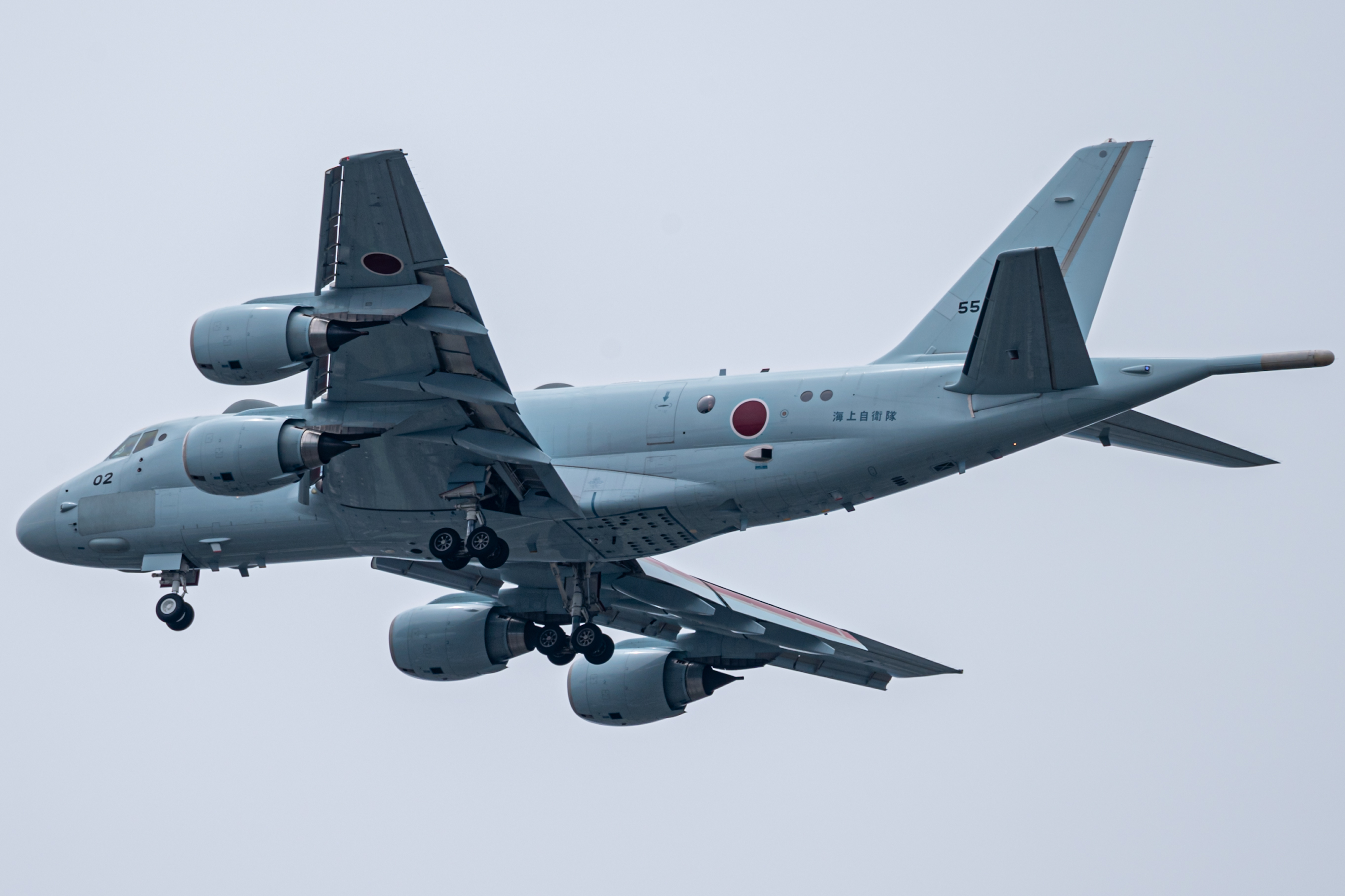 Full size: Japan Air Self Defense Force  Kawasaki P-1 5502 at Naval Air Facility Atsugi