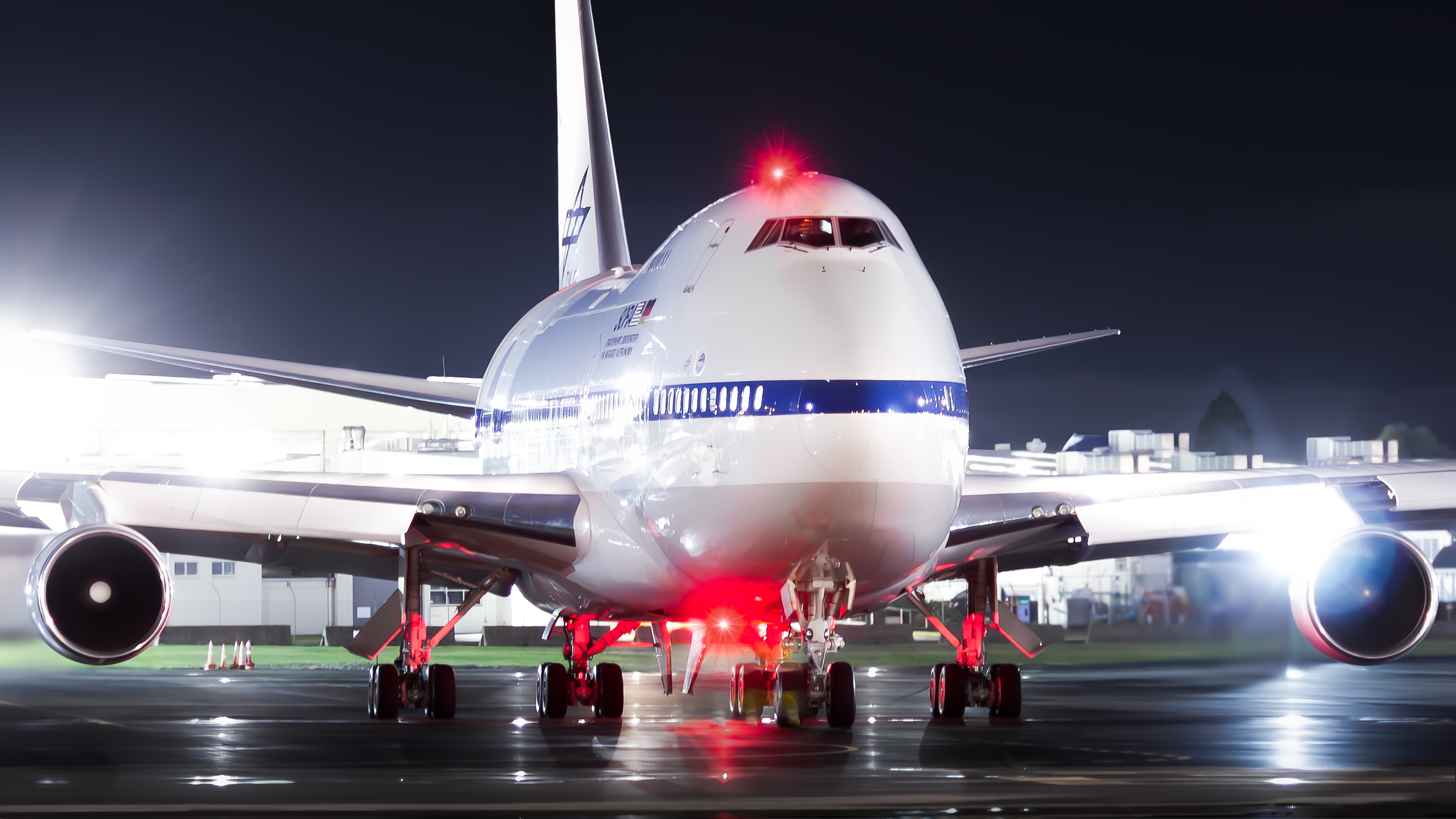 Full size: NASA Boeing 747SP N747NA at Christchurch International Airport
