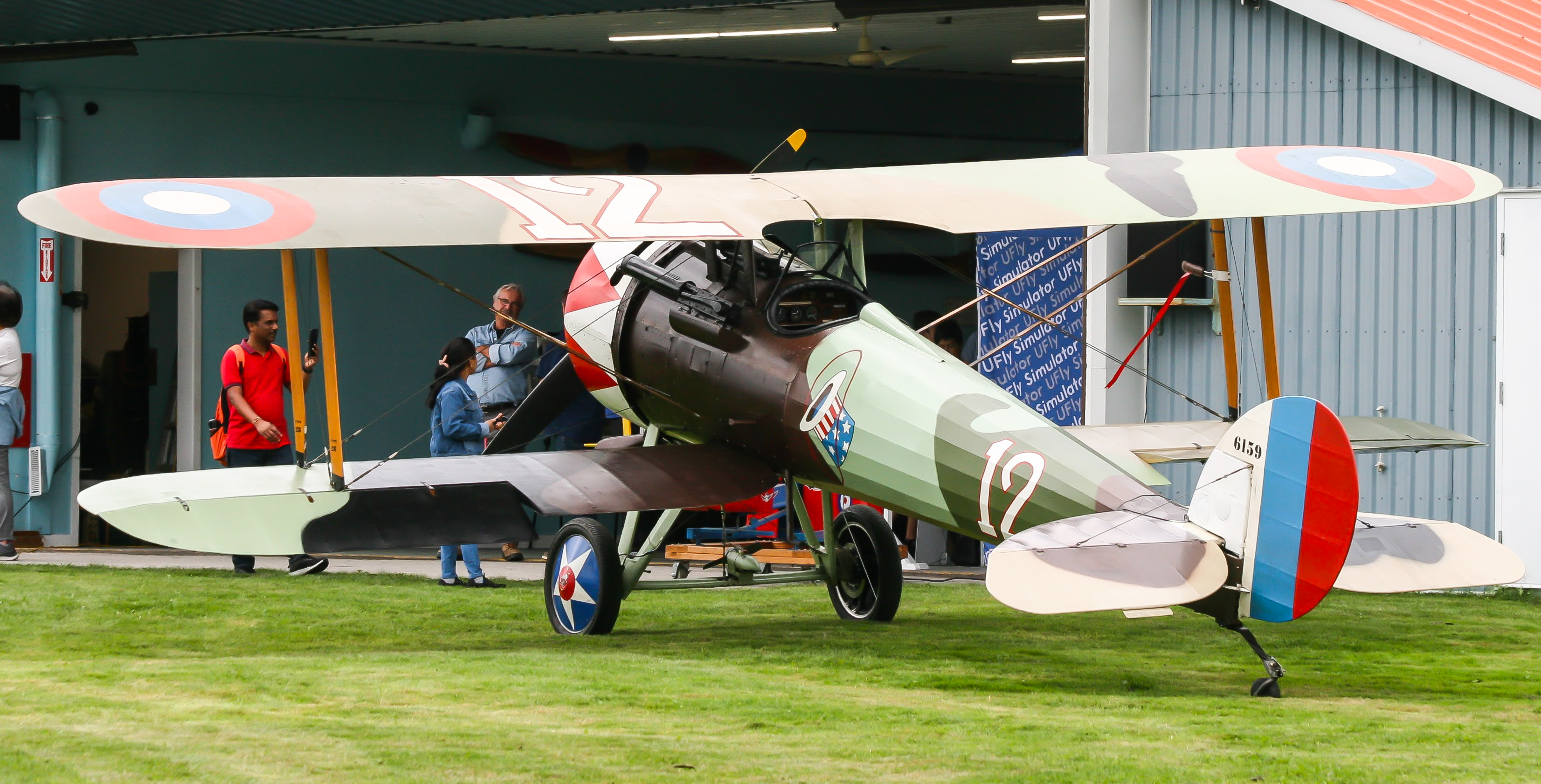 Full size: Great War Flying Museum  Nieuport 28 C-FEWL at 