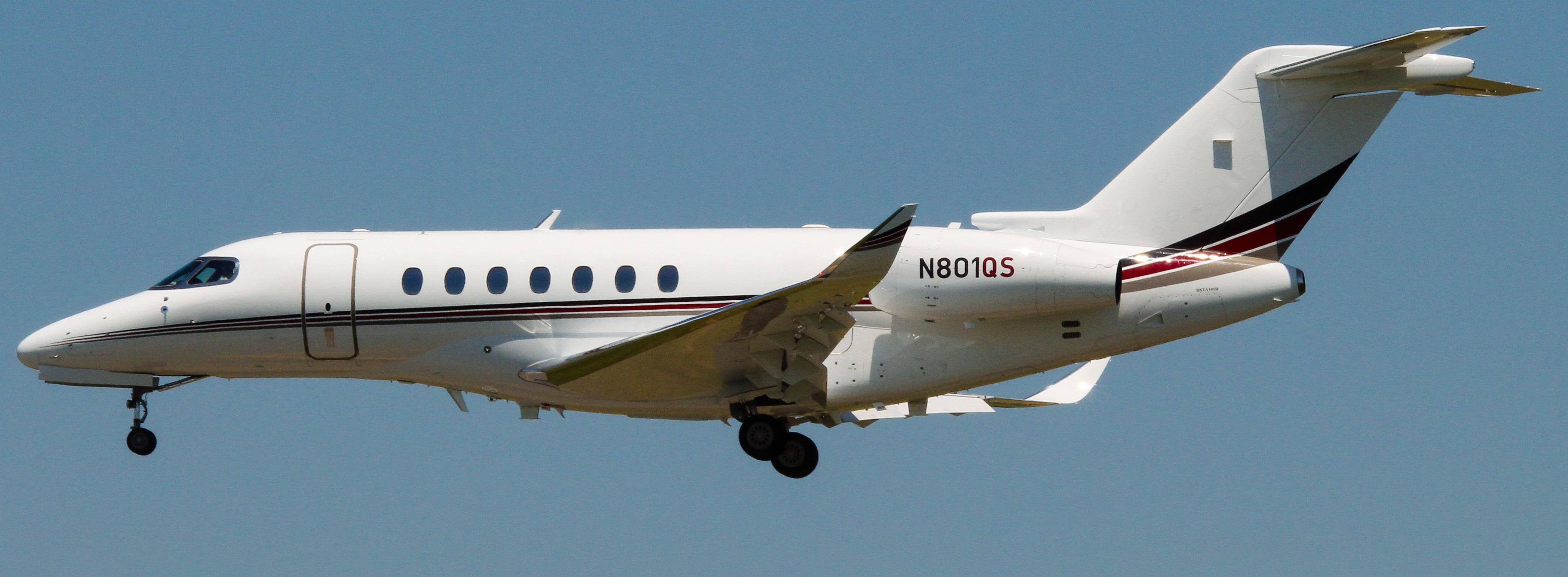 Full size: PRIVATE Cessna Citation Longitude N801QS at Lancaster Airport