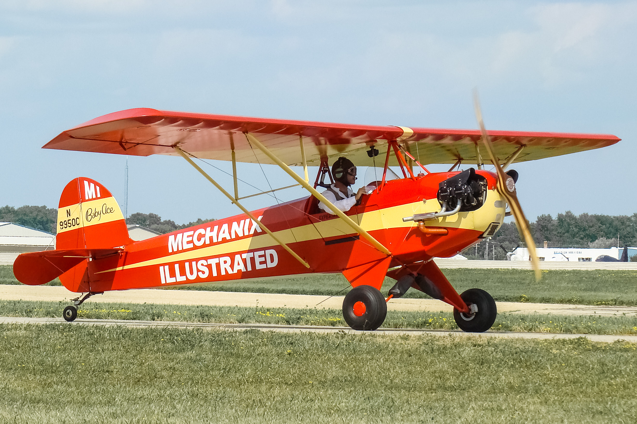 Full size: PRIVATE Baby Ace C-1 N9950C at Wittman Regional Airport