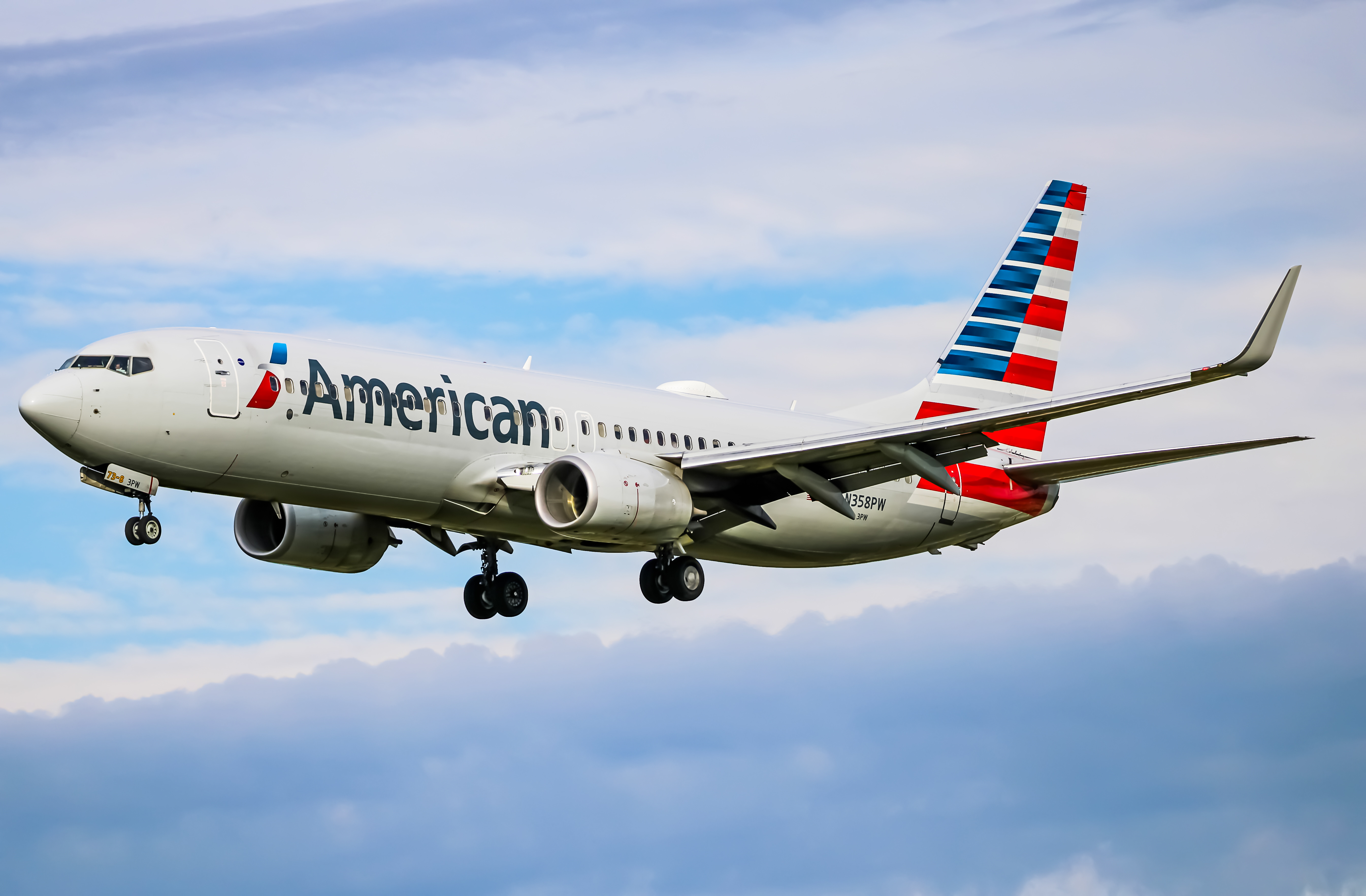 Full size: American Airlines Boeing 737-800 N358PW at Baltimore/Washington International Thurgood Marshall Airport