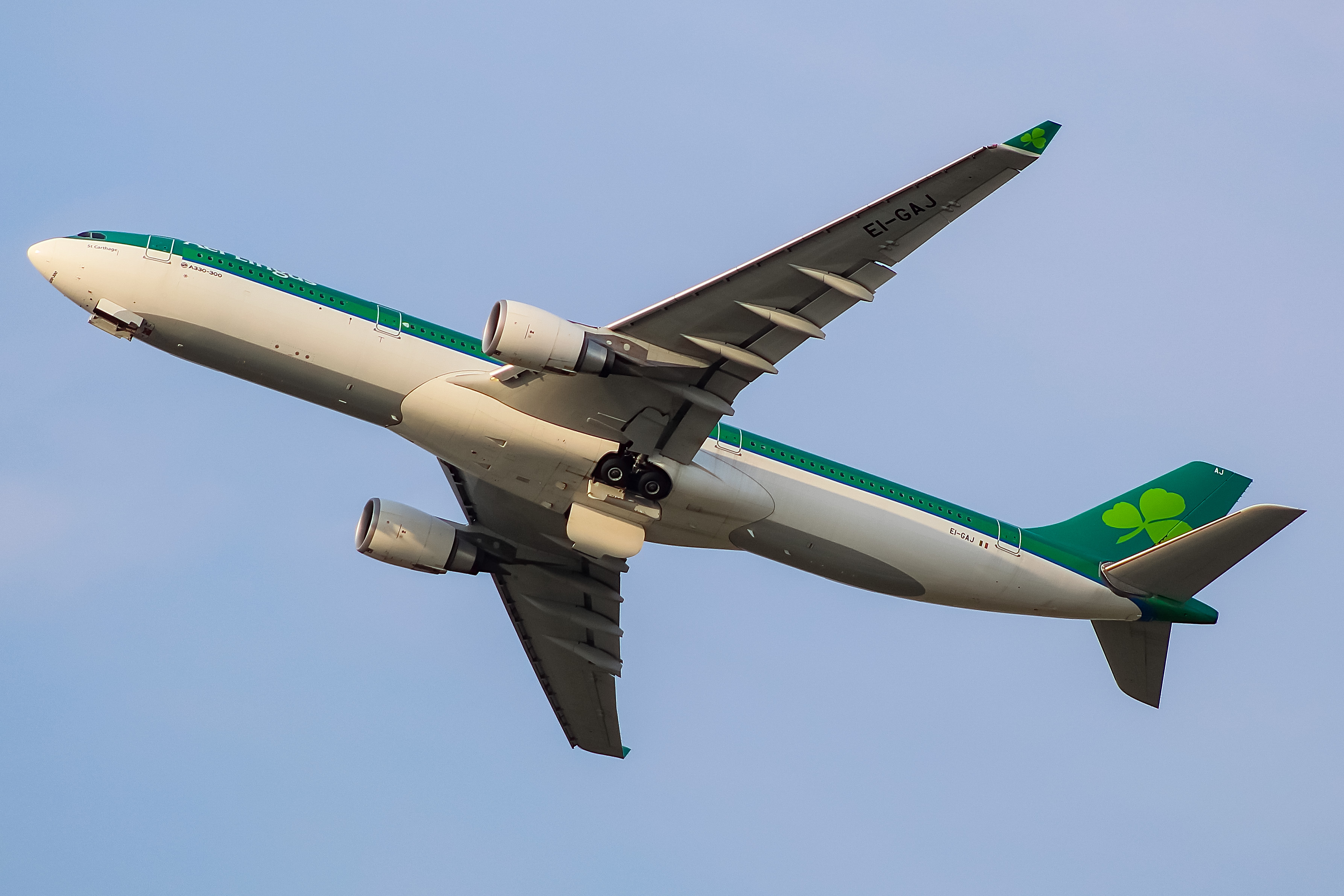 Full size: Aer Lingus Airbus A330-300 EI-GAJ at Chicago O'Hare International Airport