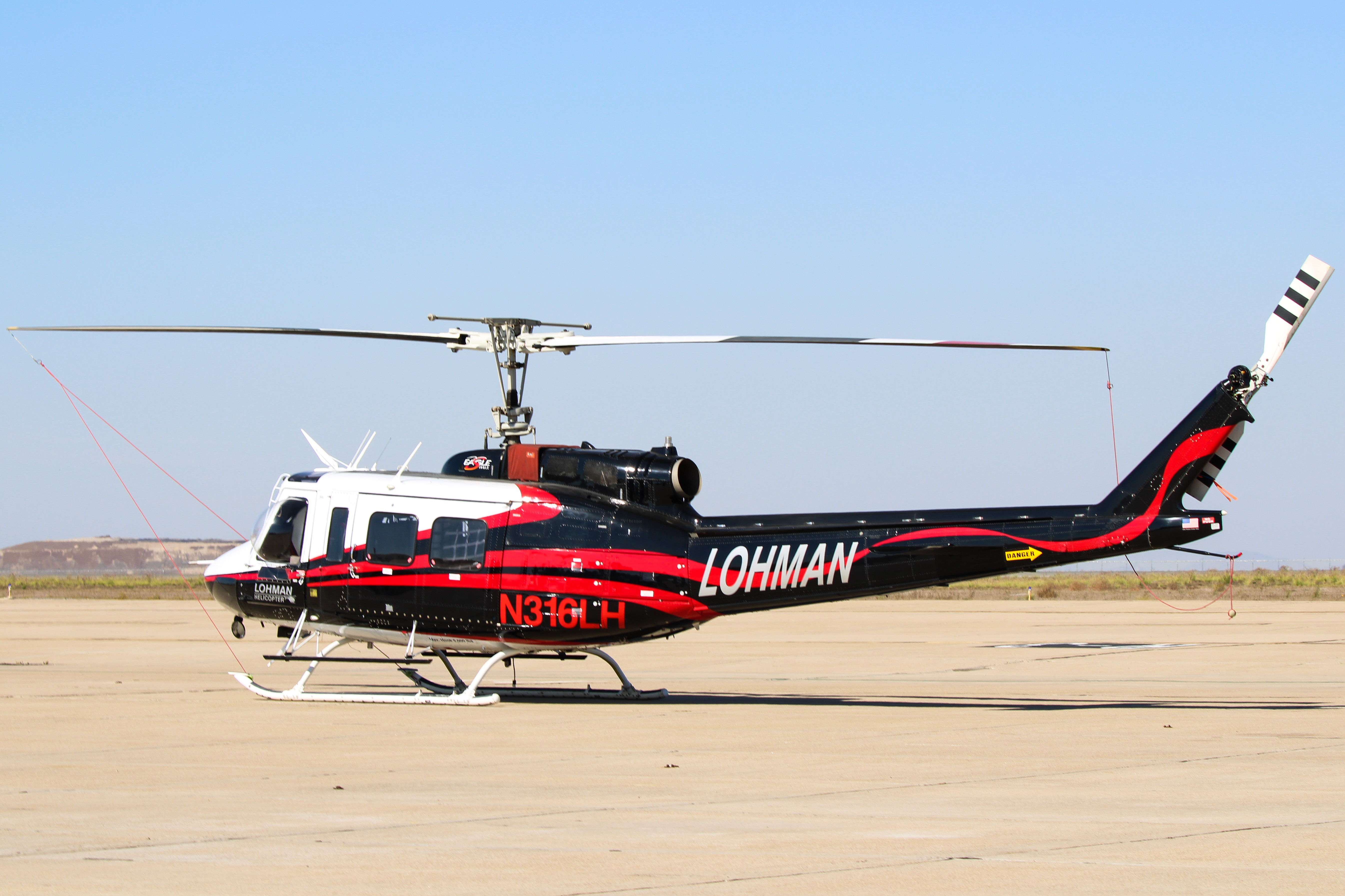Full size: Lohman Helicopters Bell 212 N316LH at Brown Field Municipal Airport