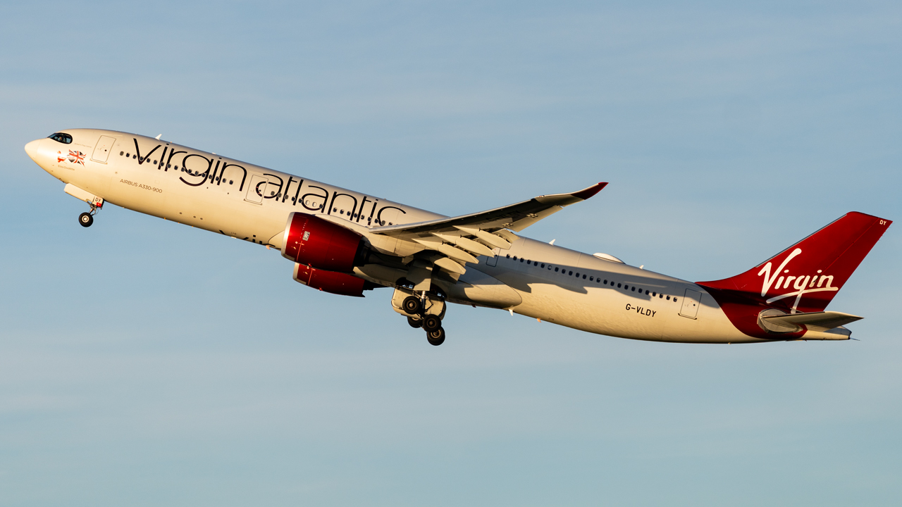 Full size: Virgin Atlantic Airbus A330-900 G-VLDY at London Heathrow International Airport