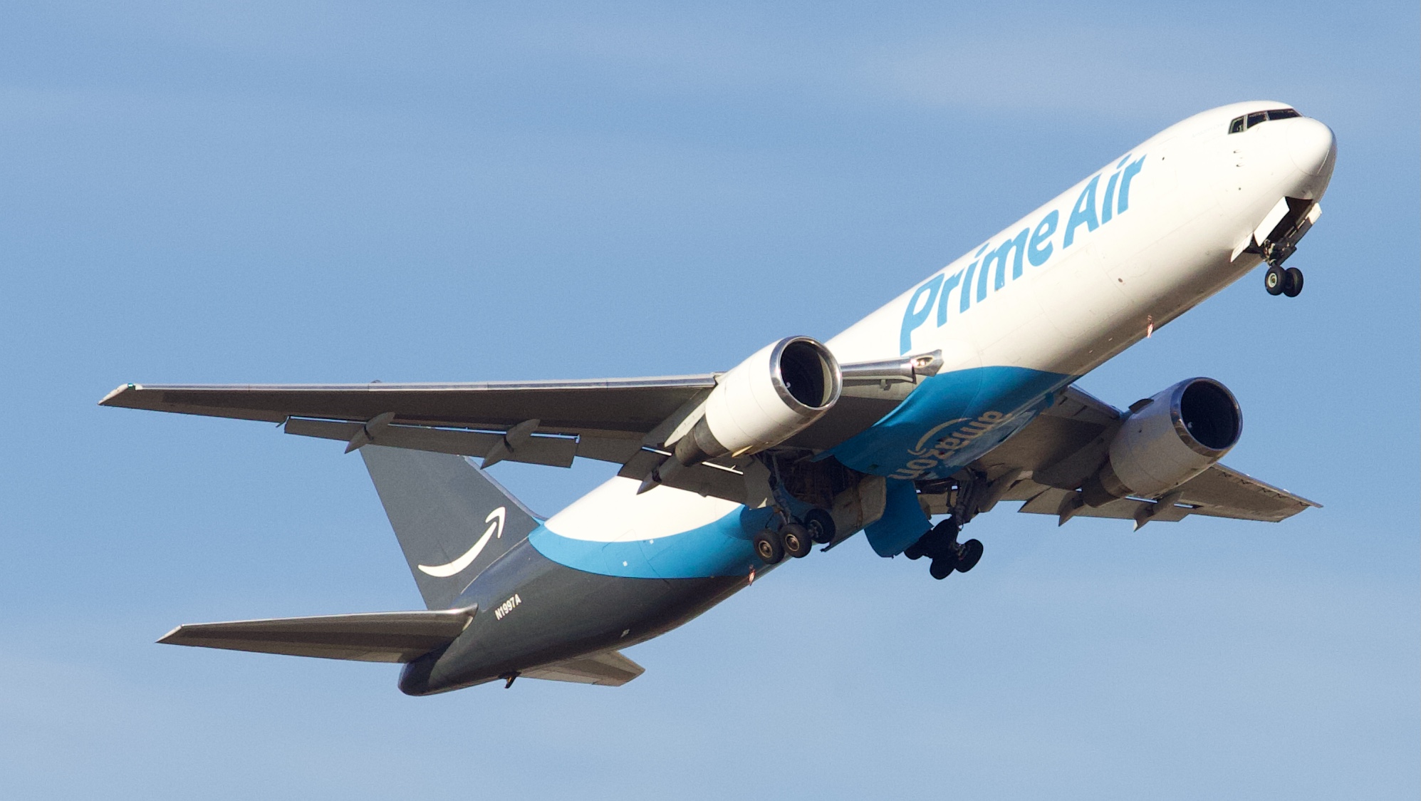 Full size: Prime Air Boeing 767-300F N1997A at Houston-George Bush Intercontinental Airport