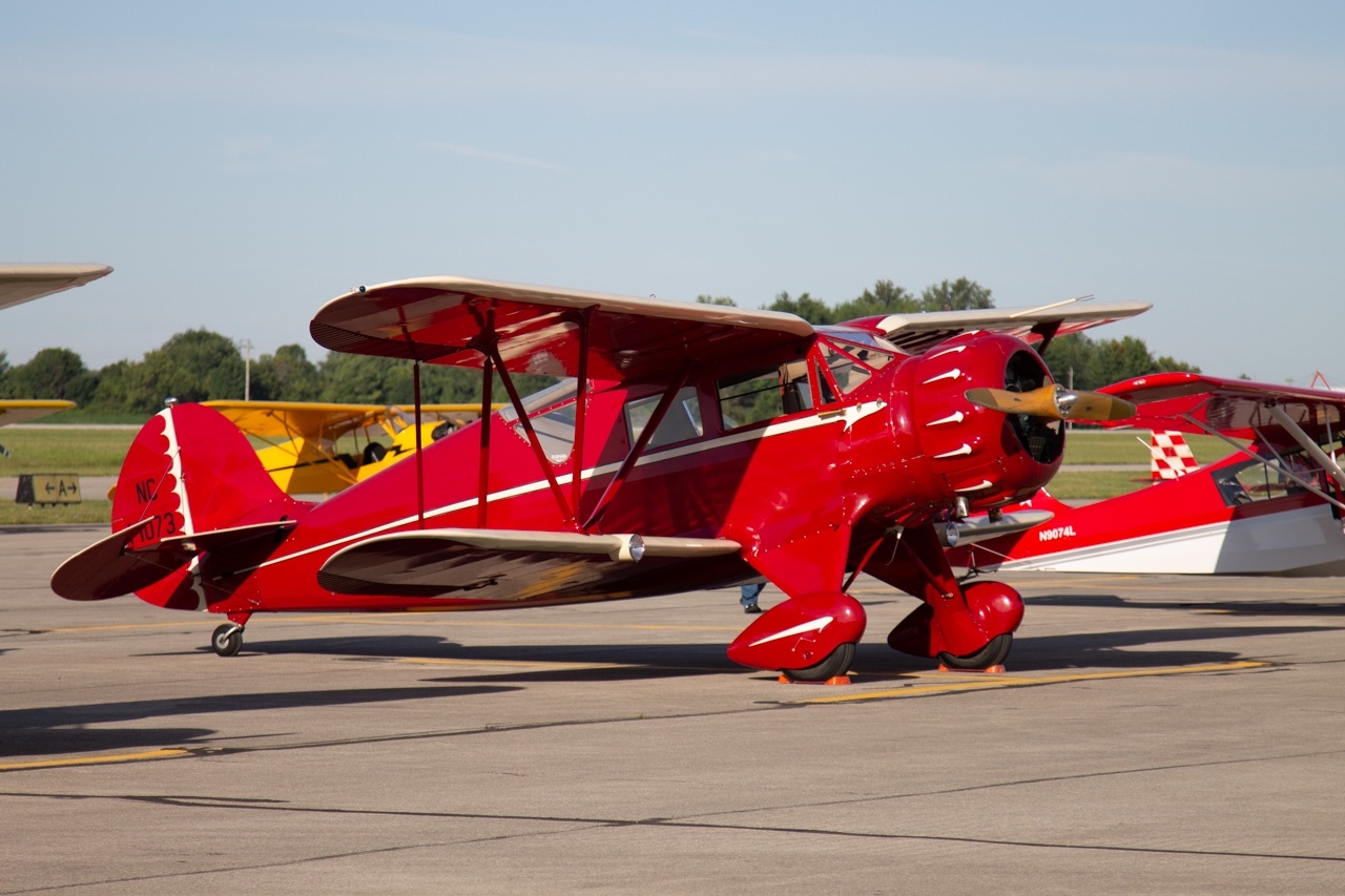 Full size: PRIVATE WACO UKC NC14073 at Delaware Municipal Airport
