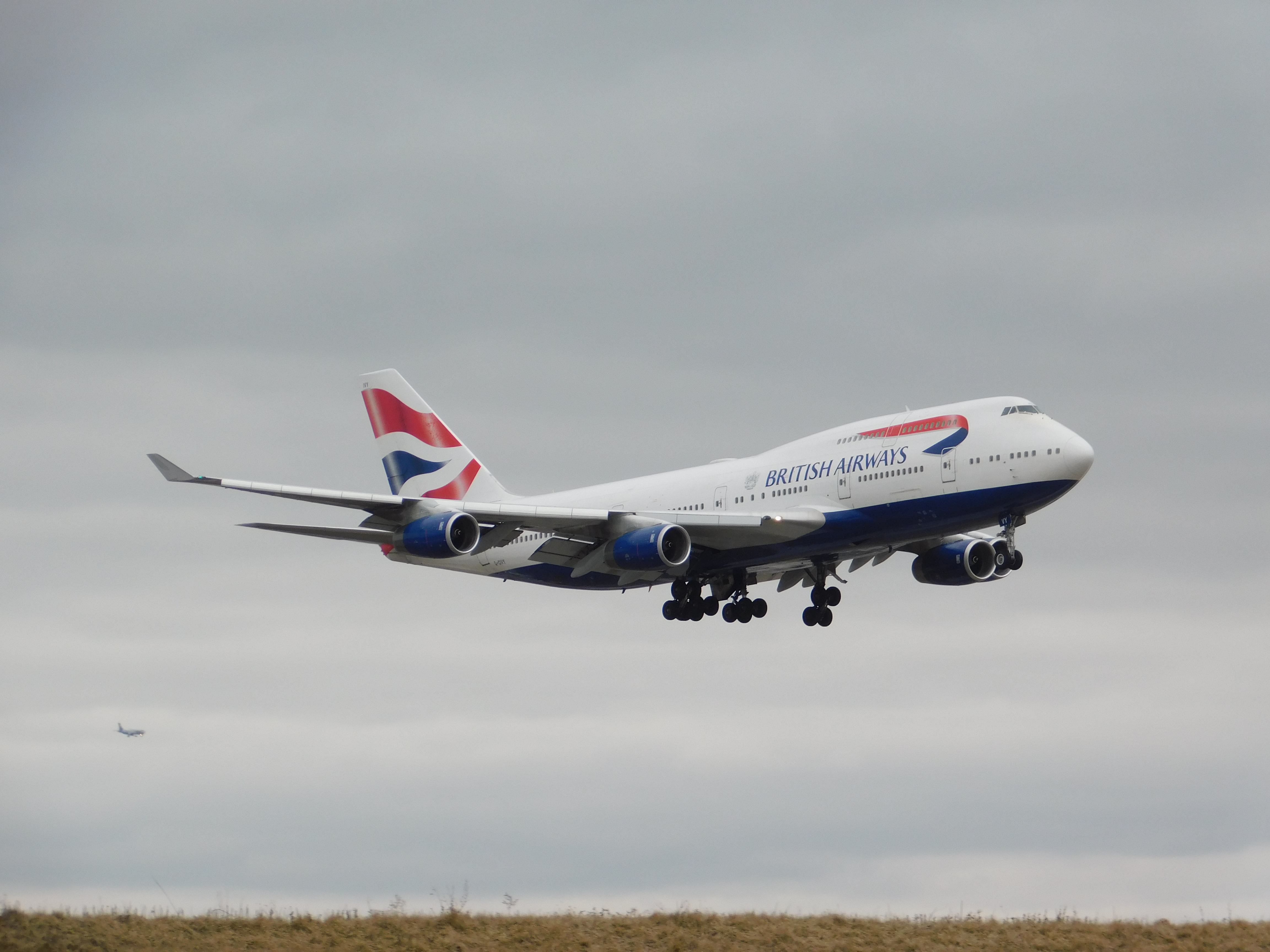 Full size: British Airways Boeing 747-400 G-CIVY at Chicago O'Hare International Airport