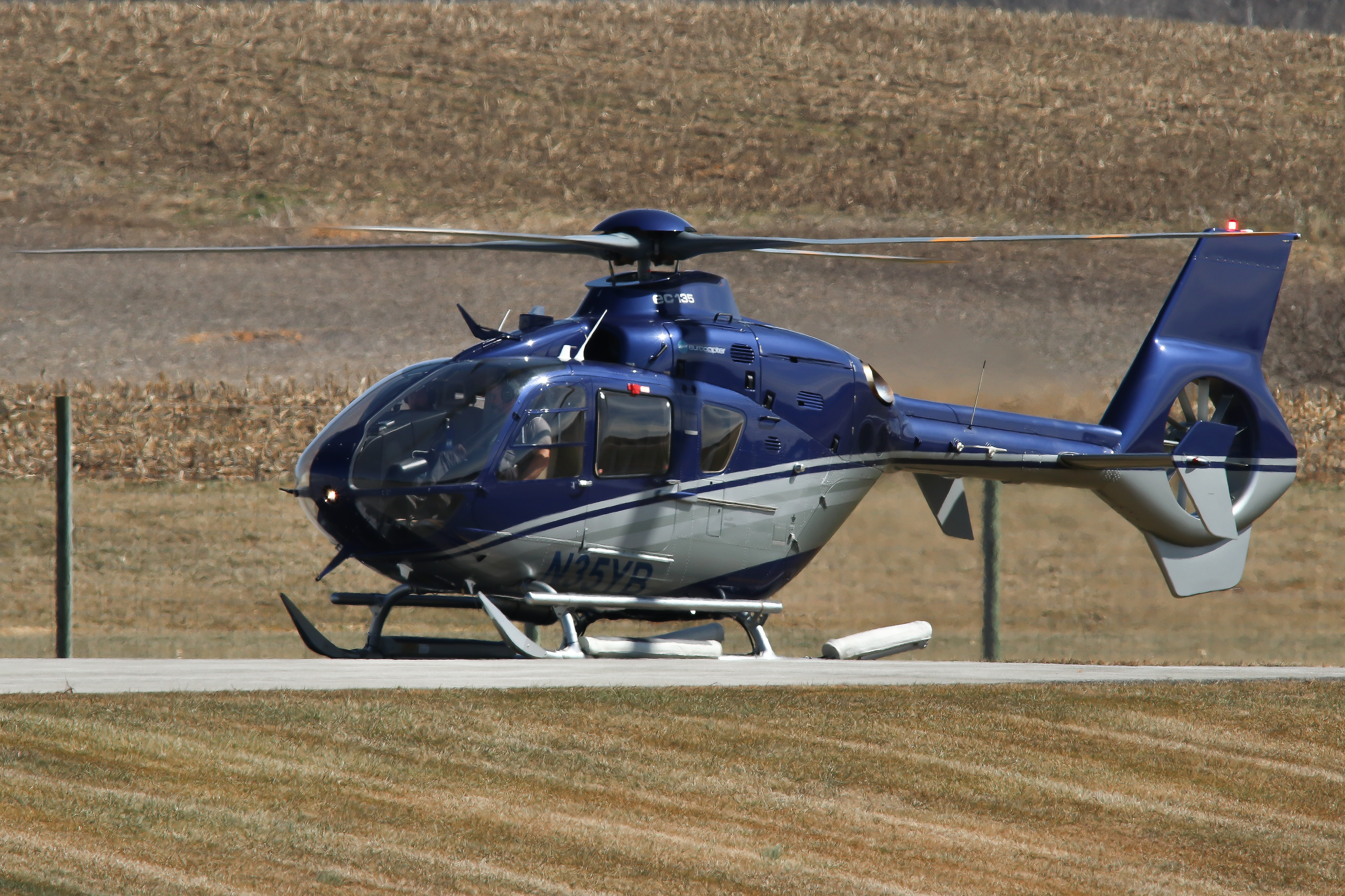 Full size: York Building Products Inc Eurocopter EC135 N35YB at York Airport