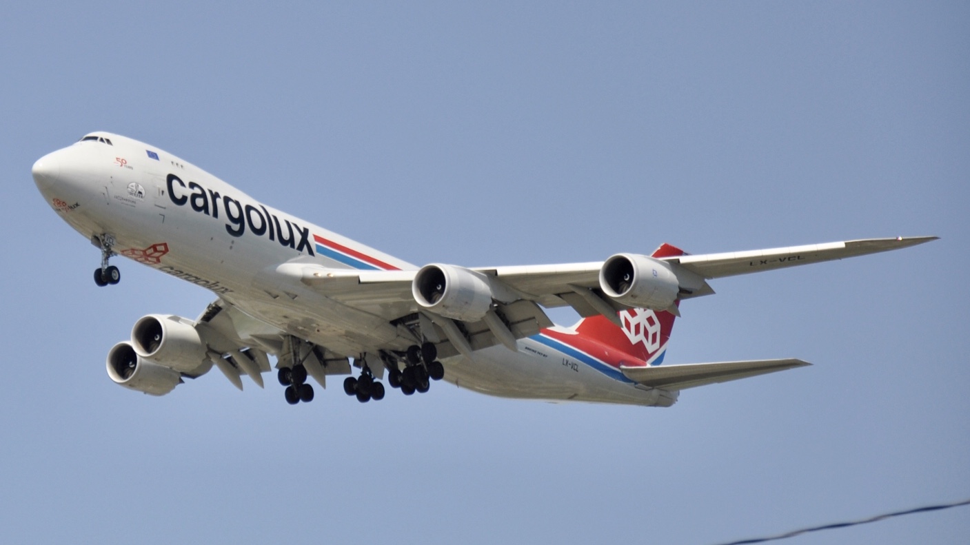 Full size: CargoLux Boeing 747-8F LX-VCL at Chicago O'Hare International Airport