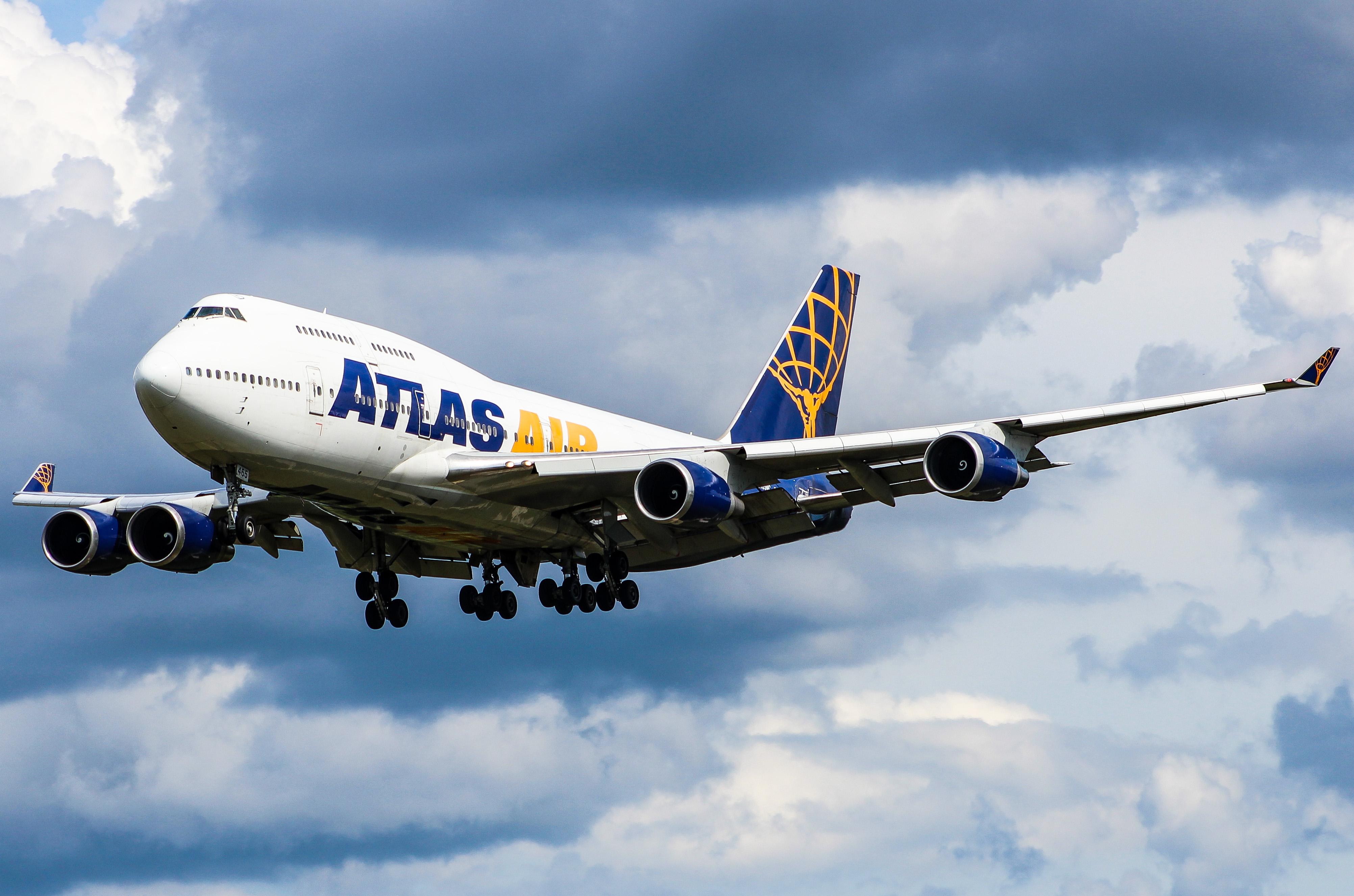Full size: Atlas Air Boeing 747-400 N465MC at Baltimore/Washington International Thurgood Marshall Airport