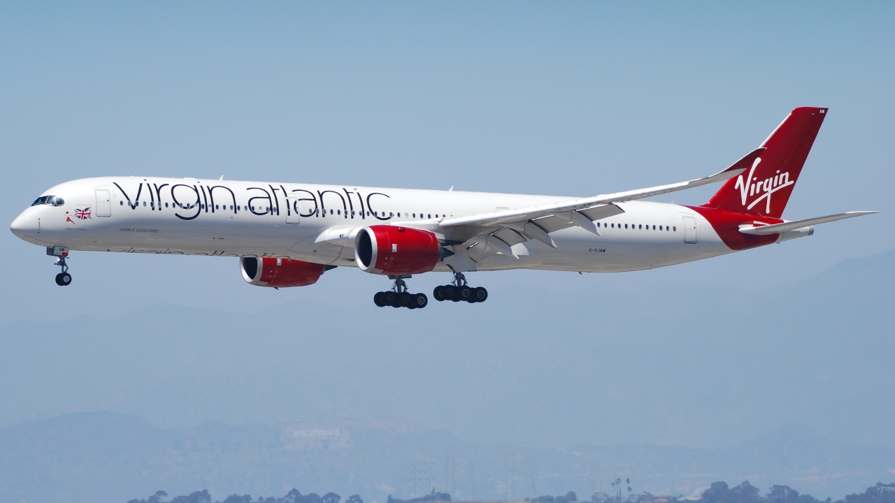 Full size: Virgin Atlantic Airbus A350-1000 G-VJAM at Los Angeles International Airport