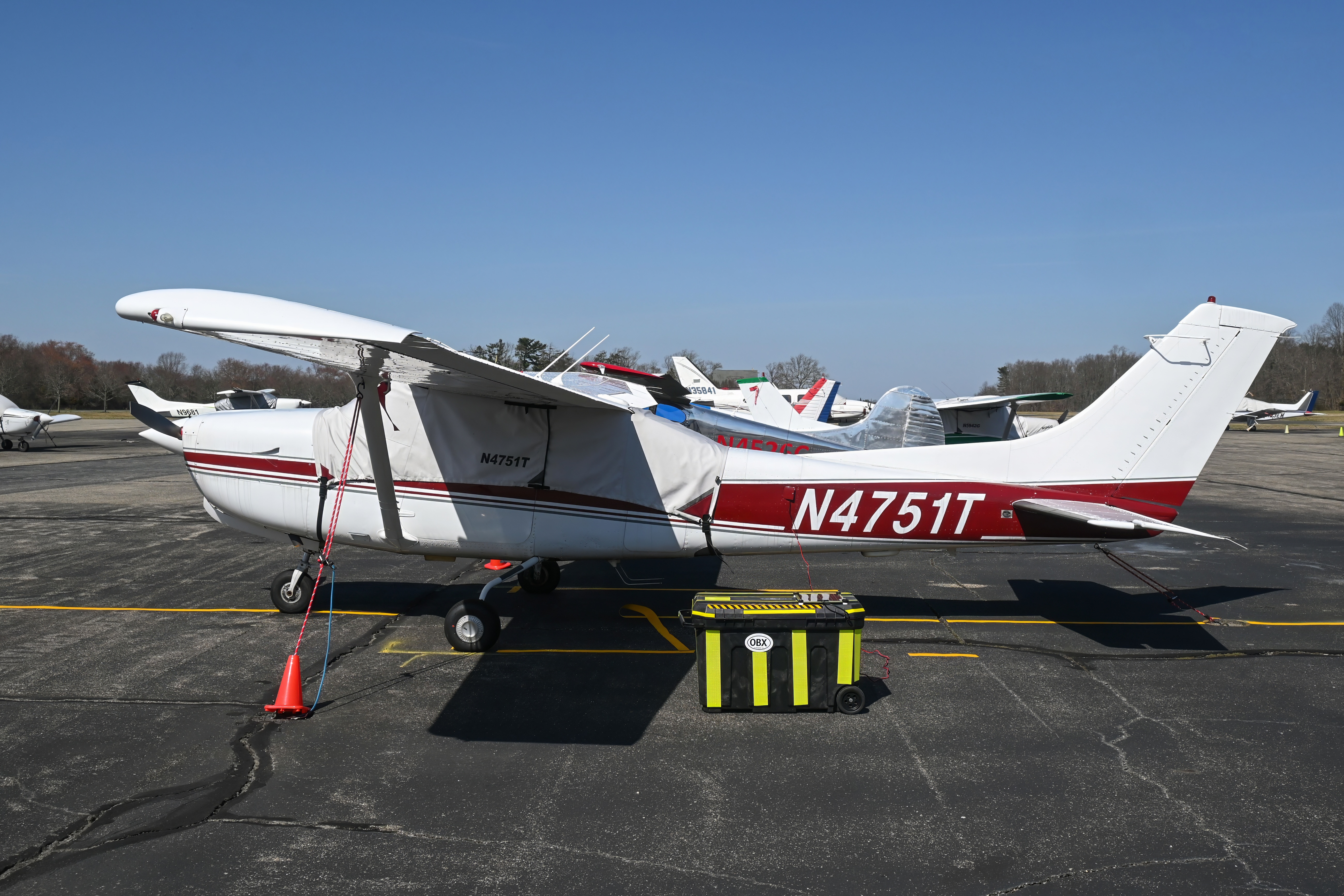 Full size: PRIVATE Cessna R182 Skylane RG N4751T at Flying W Airport