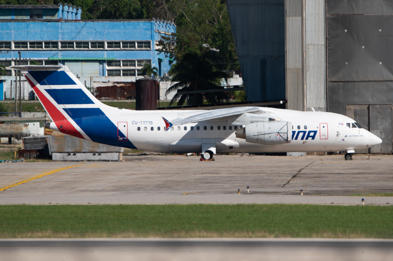 Full size: Cubana Antonov An-158 CU-T1715 at Jose Marti International Airport