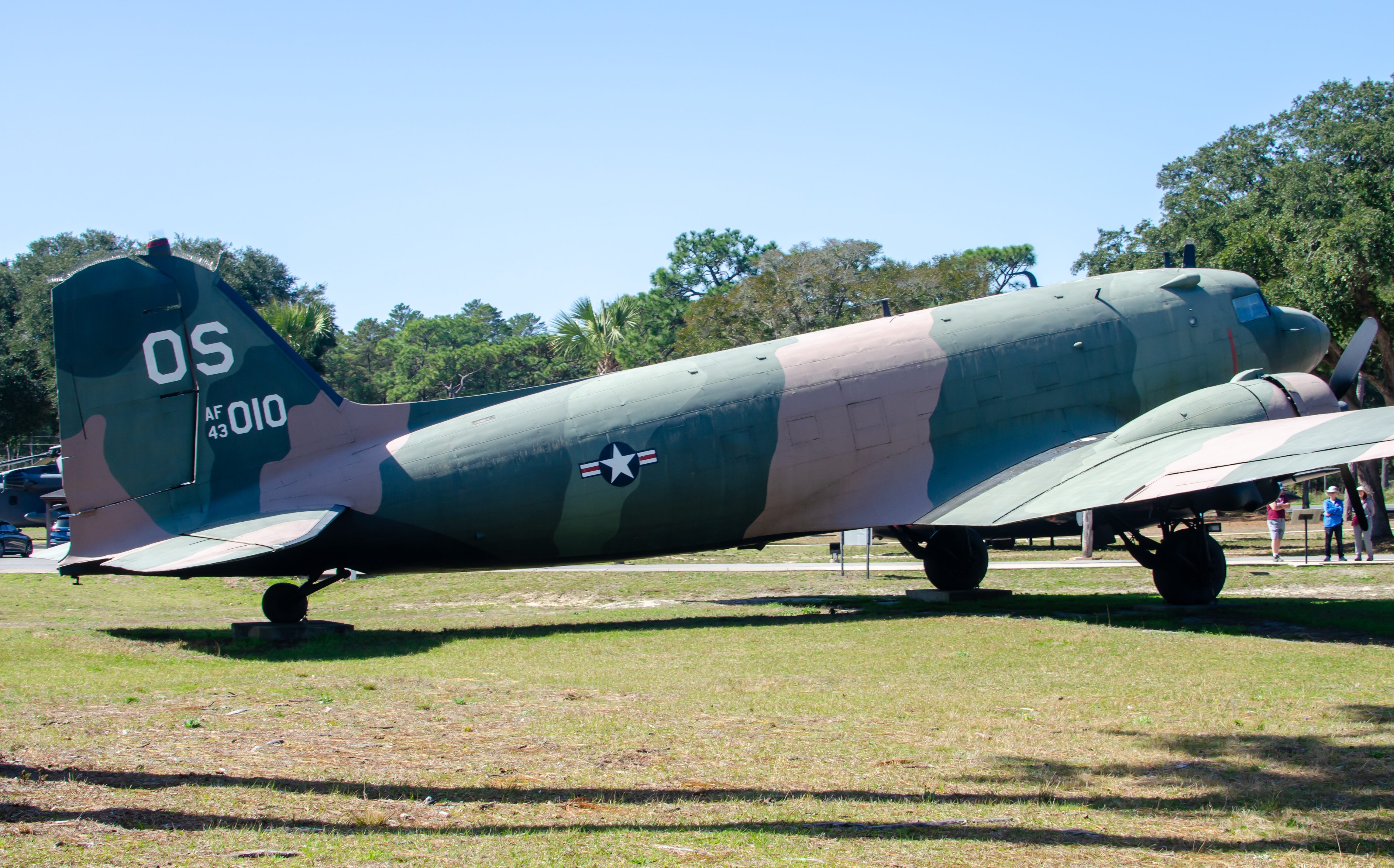 Full size: USAF - United States Air Force Douglas C-47 Skytrain/Dakota 43010 at Eglin Air Force Base/Destin-Fort Walton Beach Airport