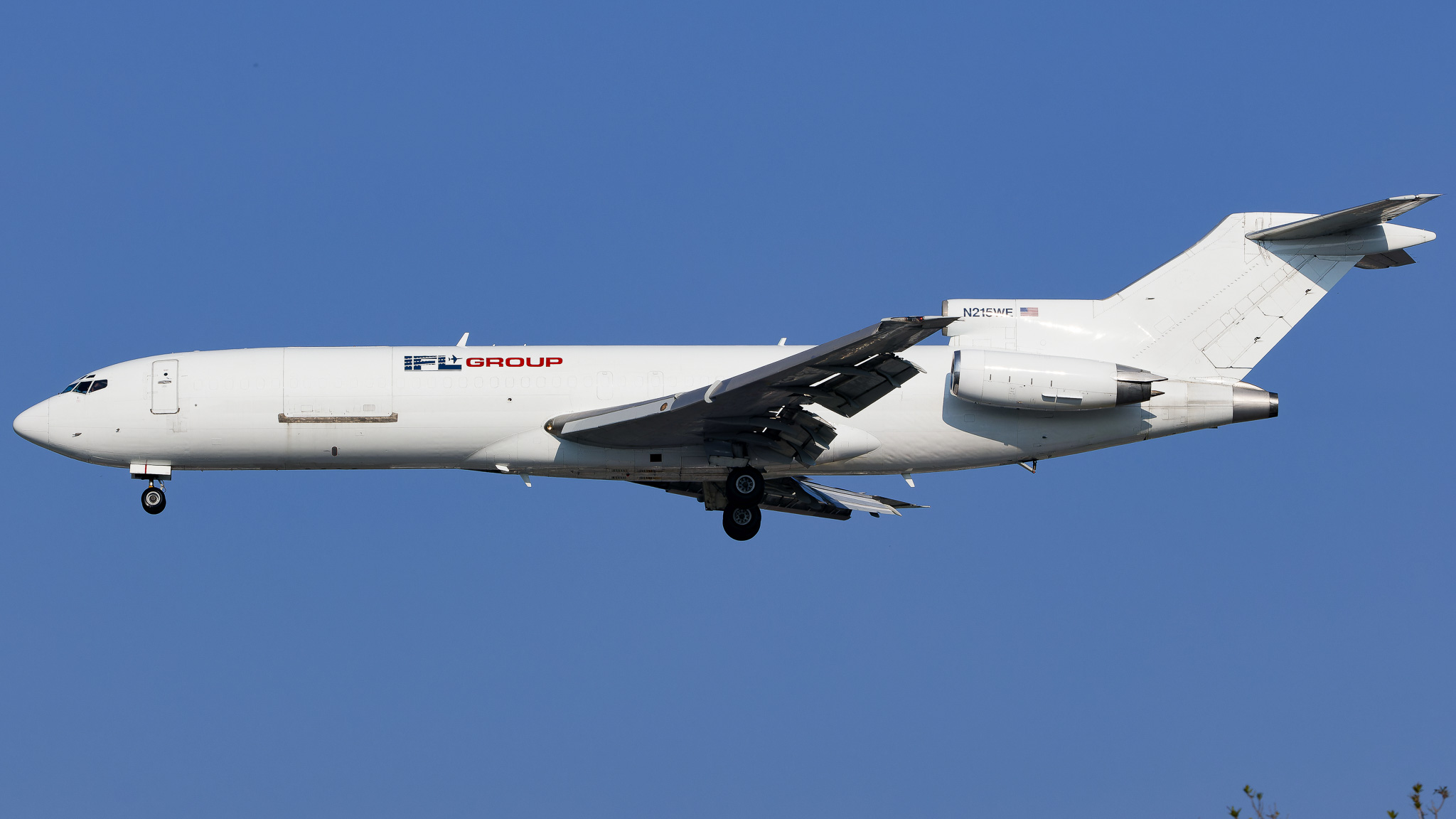 Full size: IFL Group Boeing 727-200 N215WE at Tampa International Airport