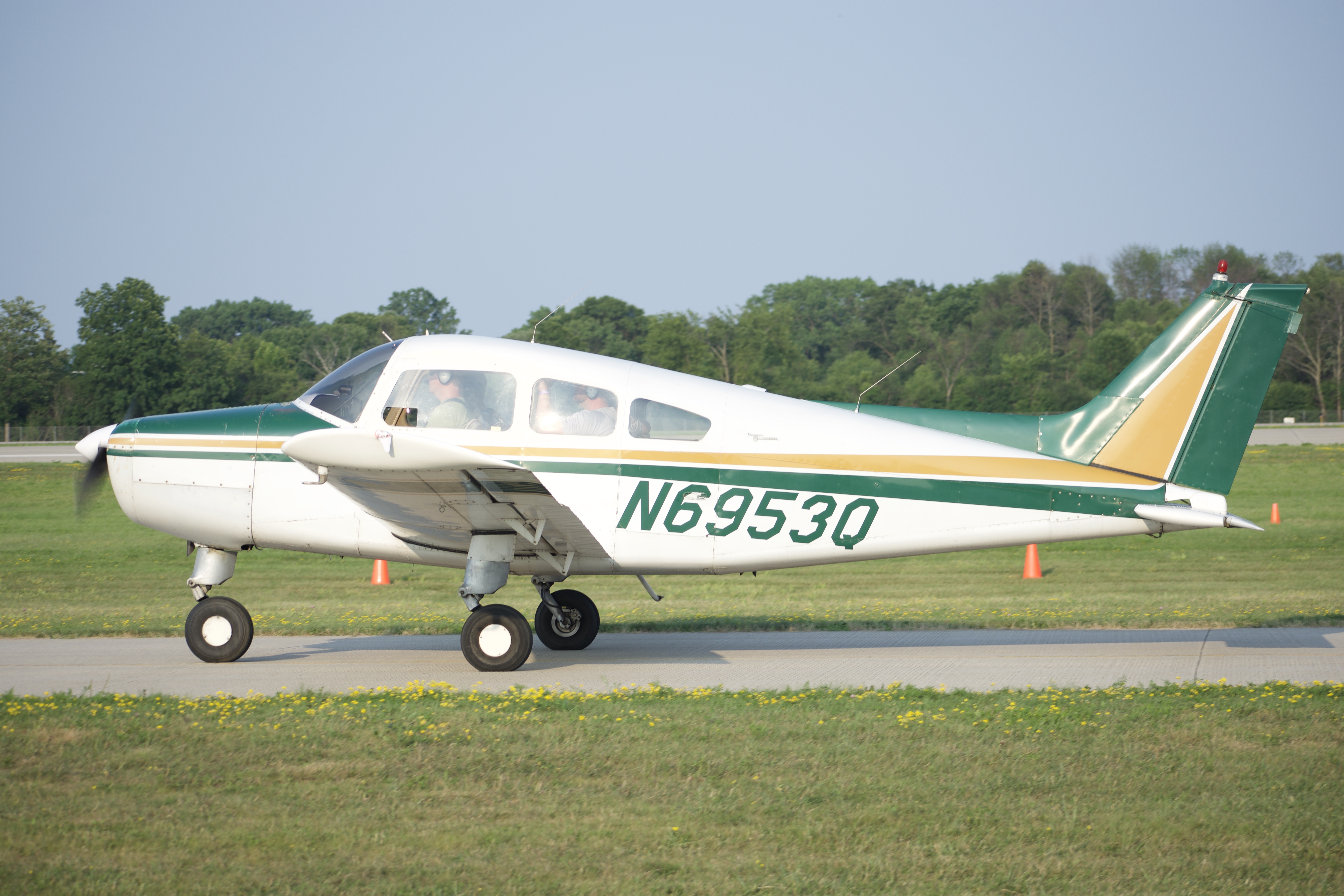 Full size: PRIVATE Beech A-23 N6953Q at Wittman Regional Airport