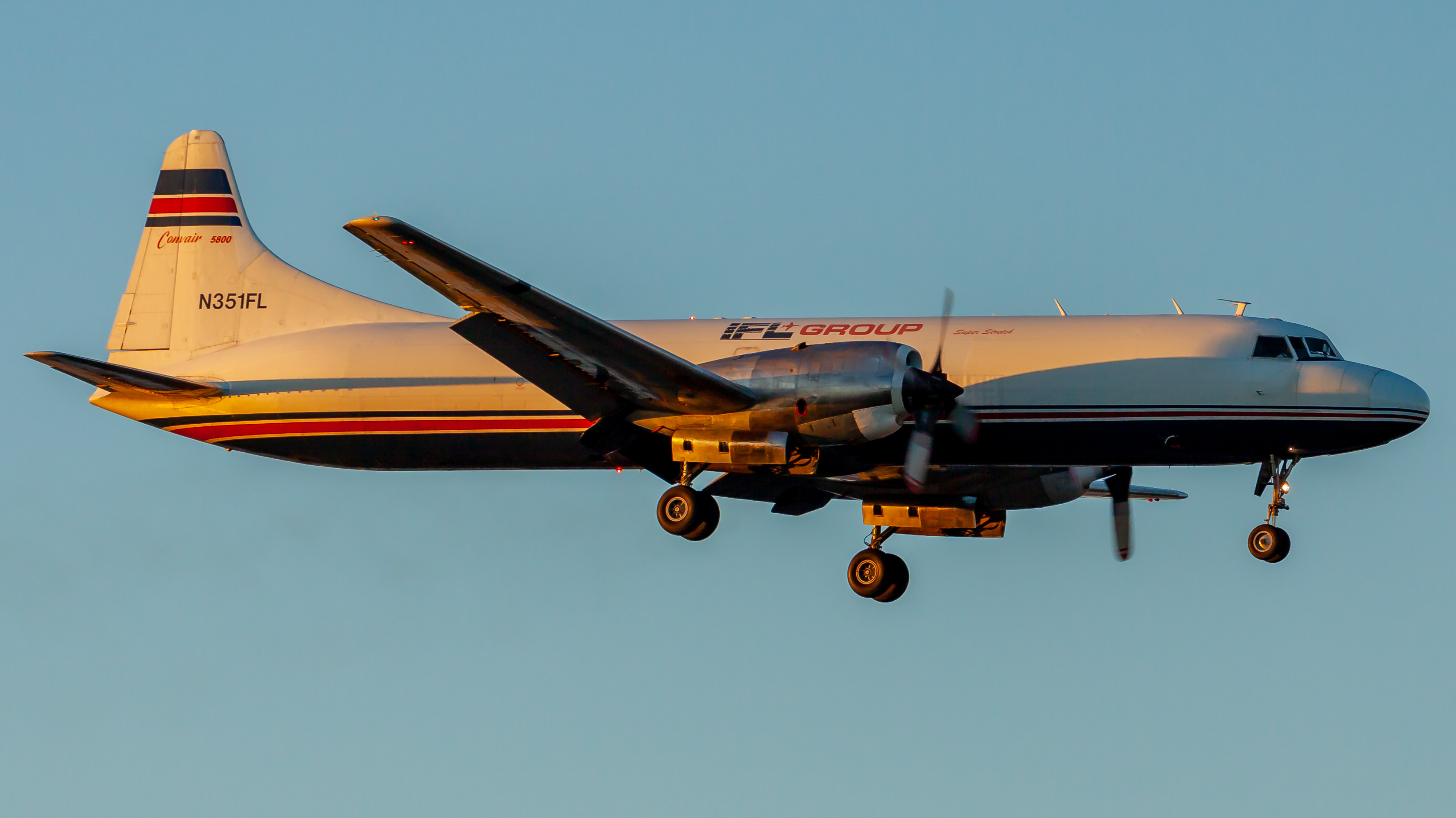 Full size: IFL Group Convair CV-5800 N351FL at Miami International Airport