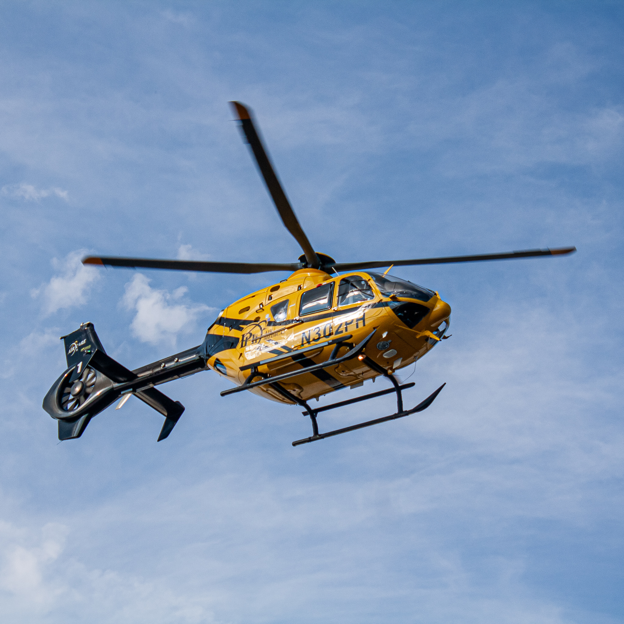 Full size: PHI Health Eurocopter EC-635 N302PH at Manassas Regional Airport/Harry P. Davis Field