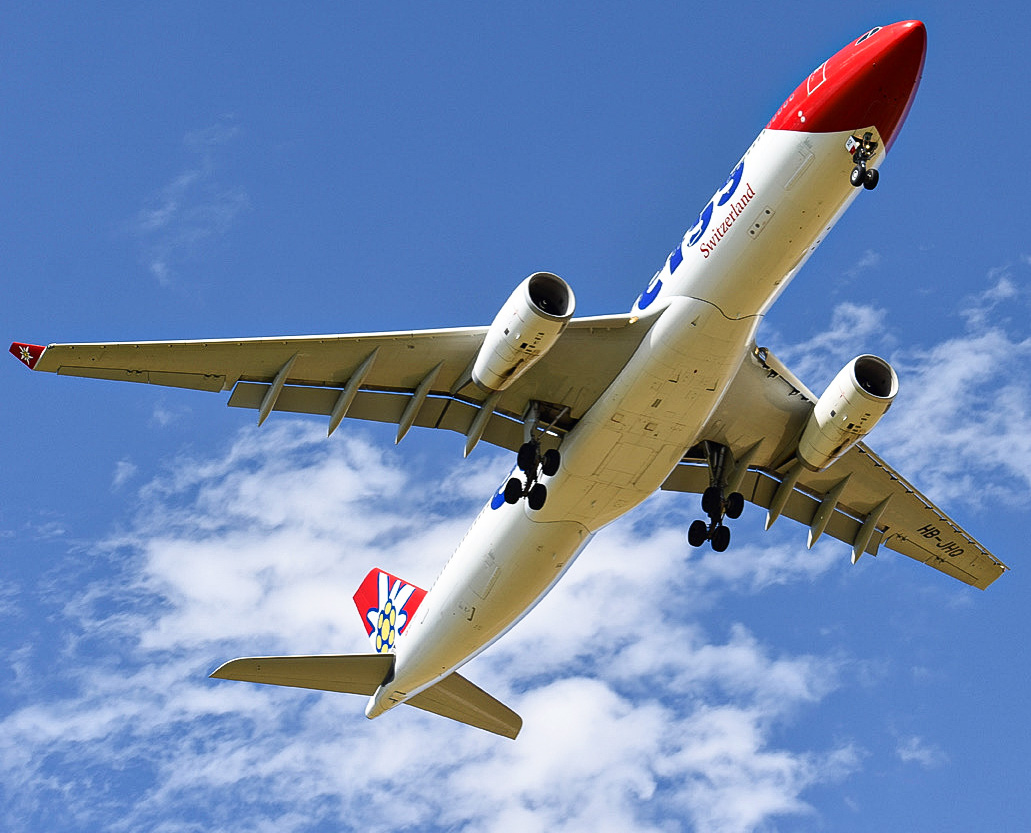 Full size: Edelweiss Air Airbus A330-200 F-WWYV at Denver International Airport