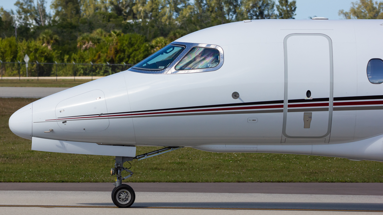 Full size: NetJets Cessna Citation Latitude N523QS at Naples Municipal Airport