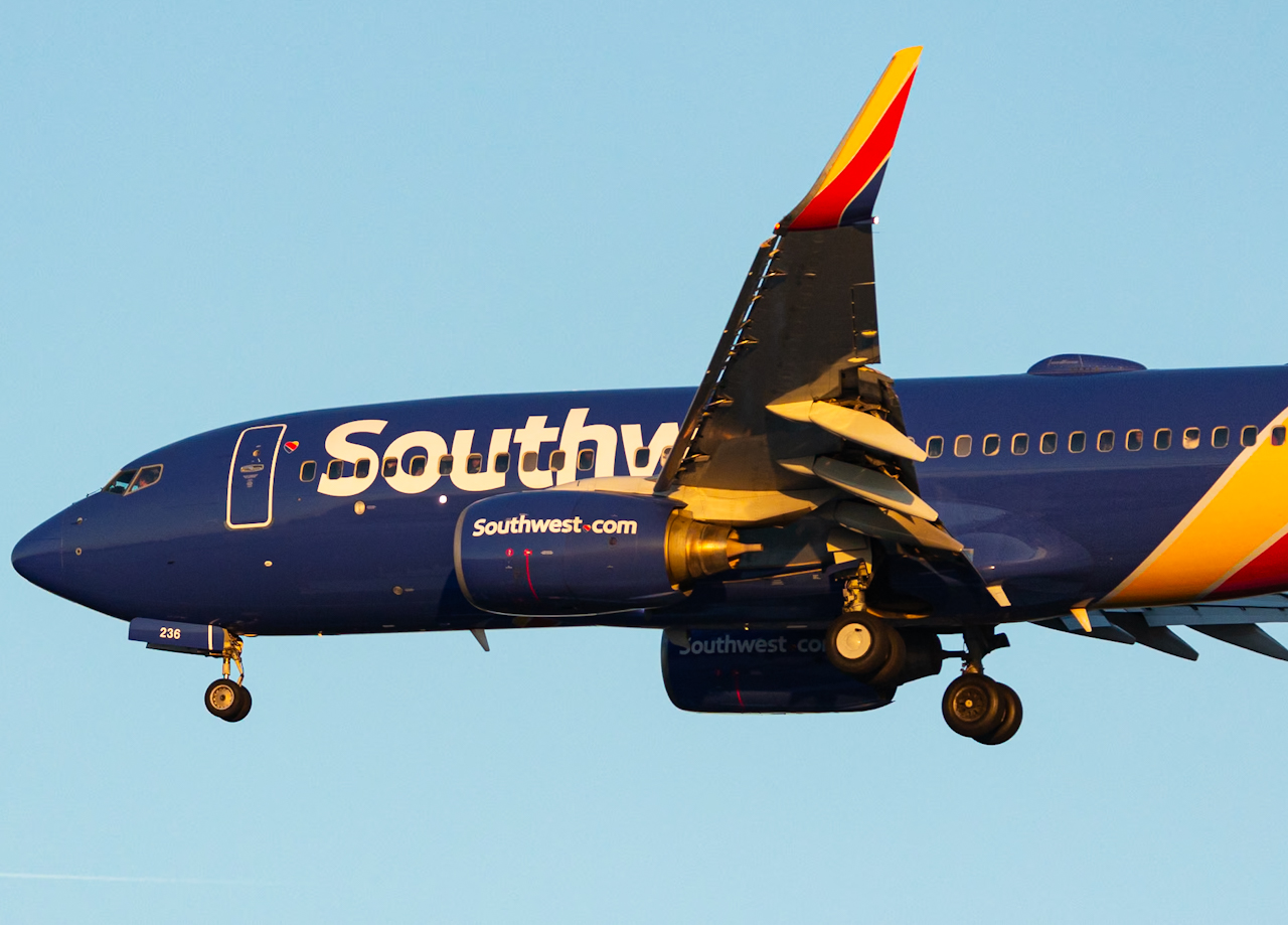 Full size: Southwest Airlines Boeing 737-700 N236WN at Tampa International Airport