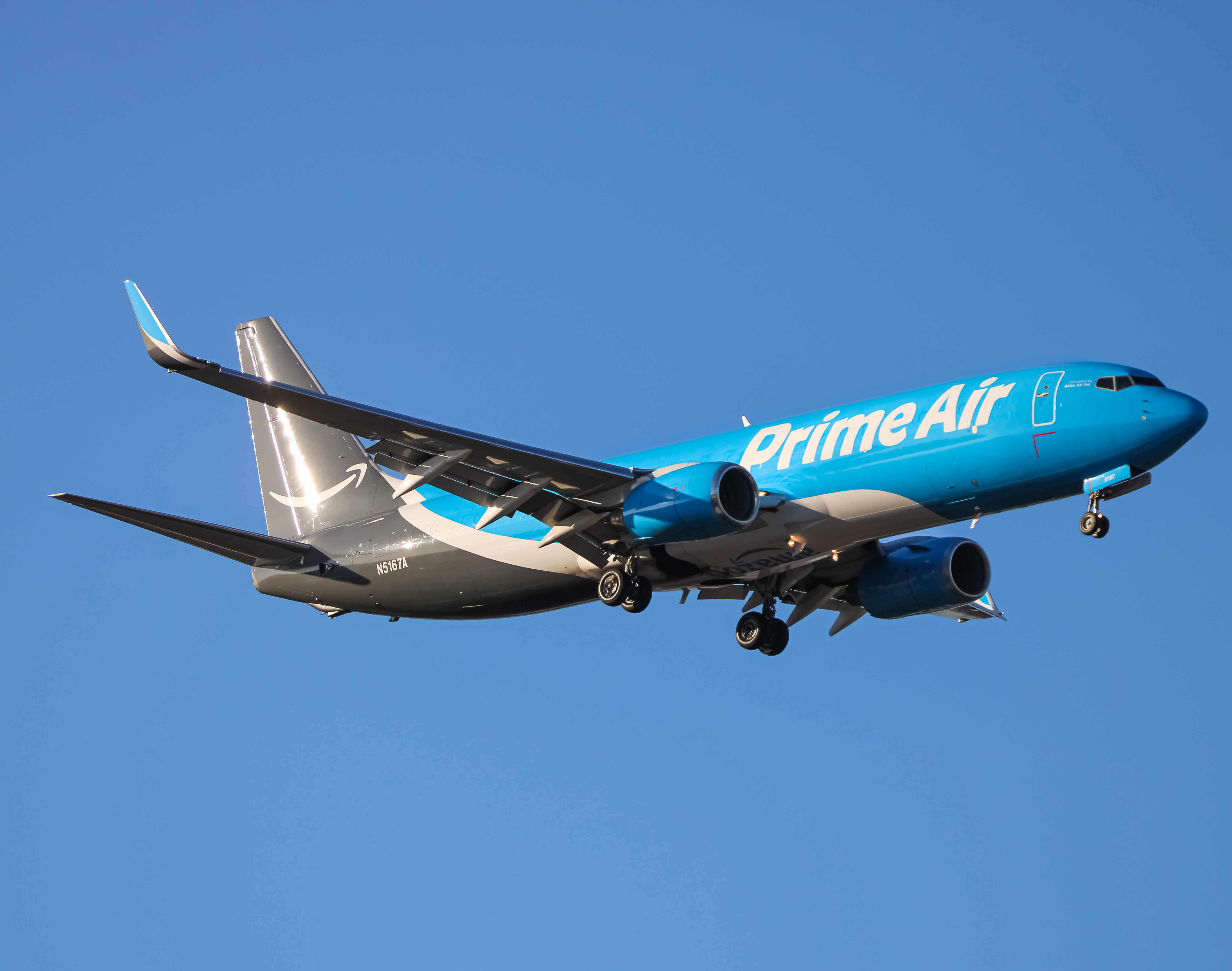 Full size: Prime Air Boeing 737-800 N5167A at Baltimore/Washington International Thurgood Marshall Airport