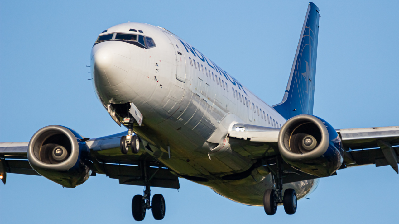 Full size: Nolinor Aviation Boeing 737-300 C-GNLQ at John Glenn Columbus International Airport