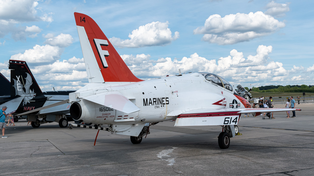 Full size: USMC - United States Marine Corp McDonnell Douglas T-45 Goshawk 165062 at Atlanta DeKalb Peachtree Airport