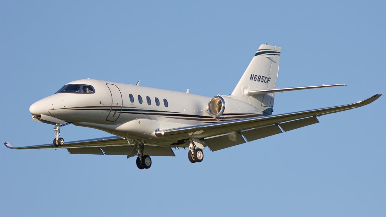 Full size: PRIVATE Cessna Citation Latitude N685CF at John Glenn Columbus International Airport
