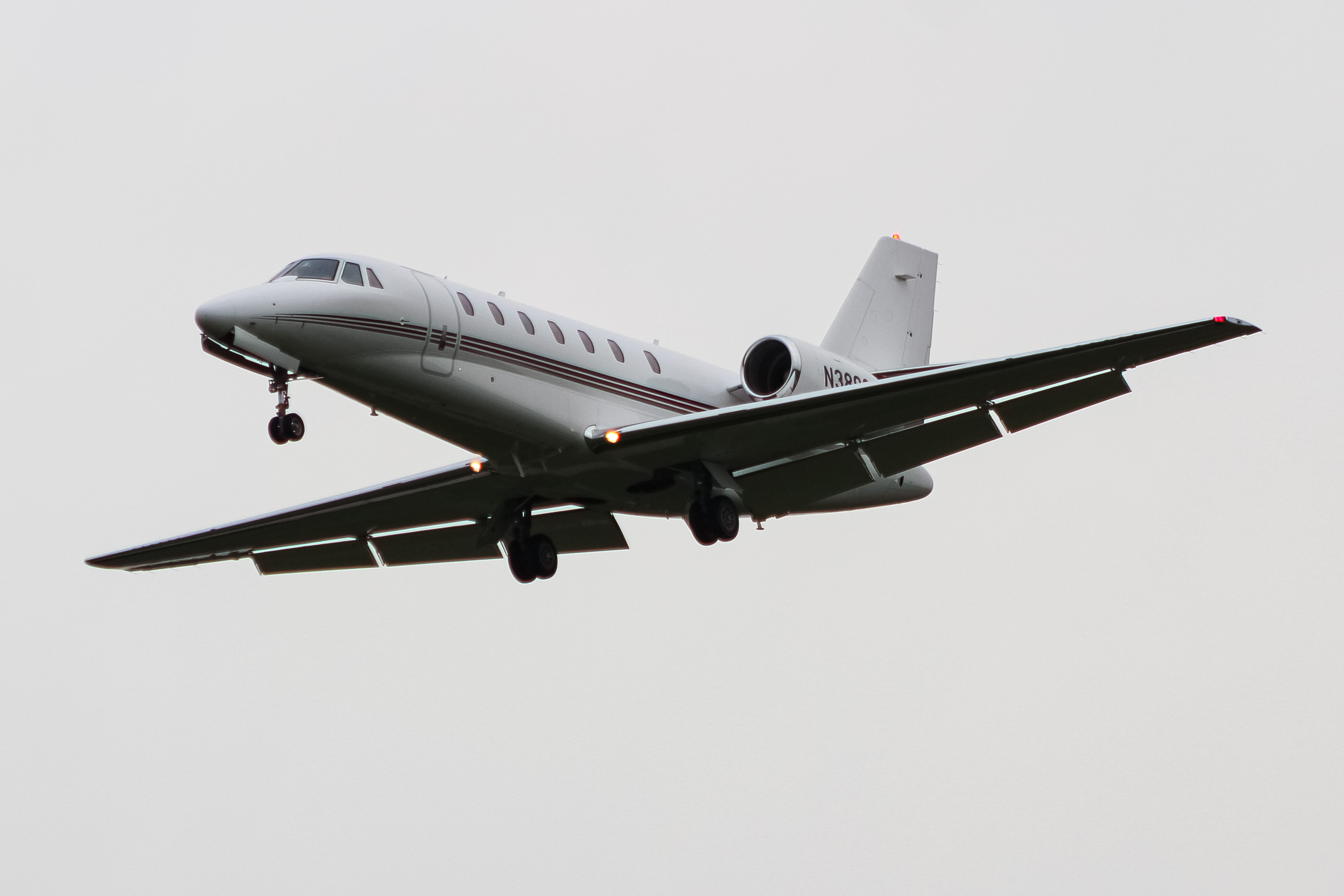 Full size: NetJets Cessna Citation 680A Latitude N389QS at Cincinnati Municipal Airport/Lunken Field
