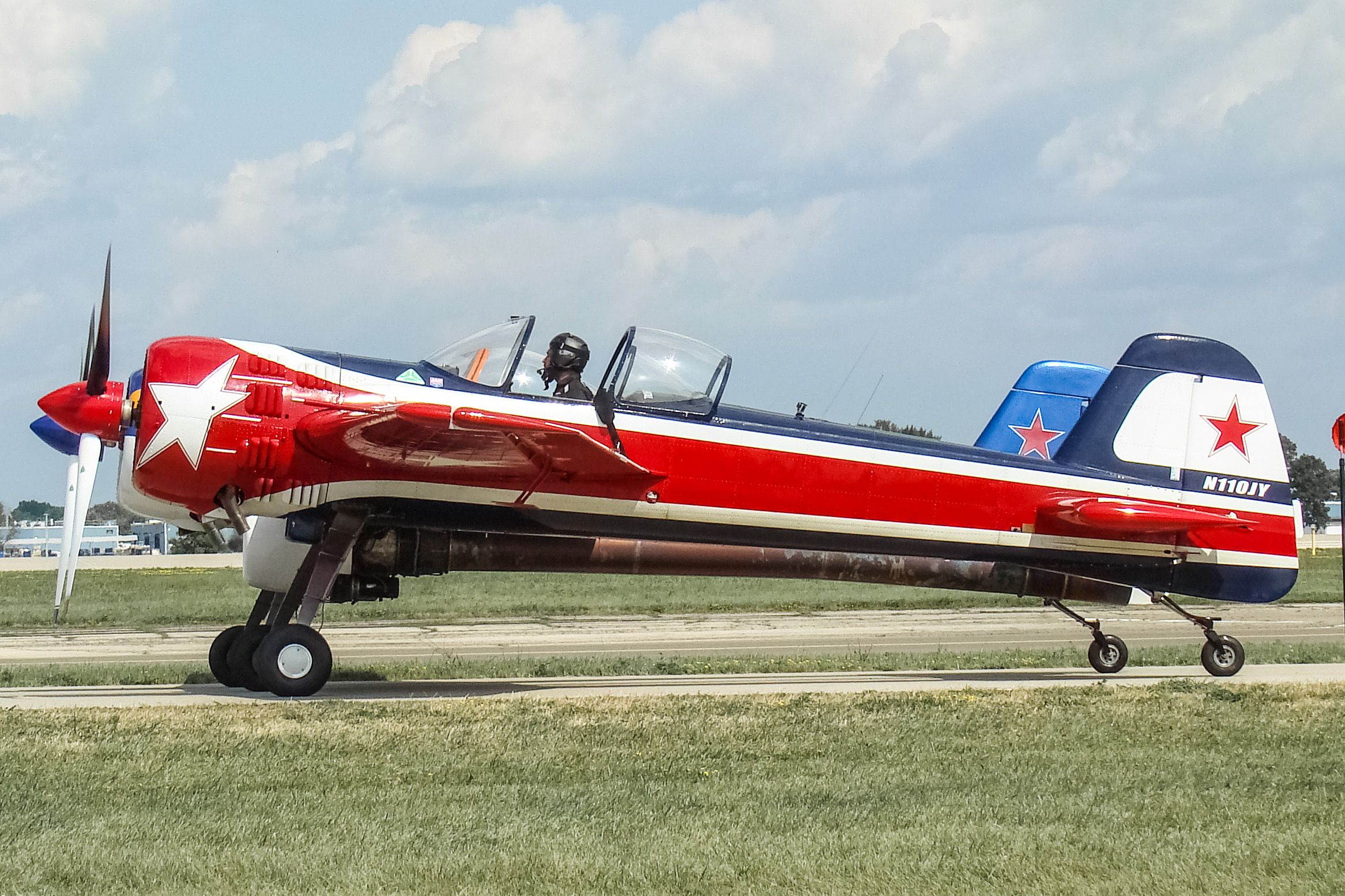 Full size: PRIVATE Yakovlev Yak-110 N110JY at Wittman Regional Airport