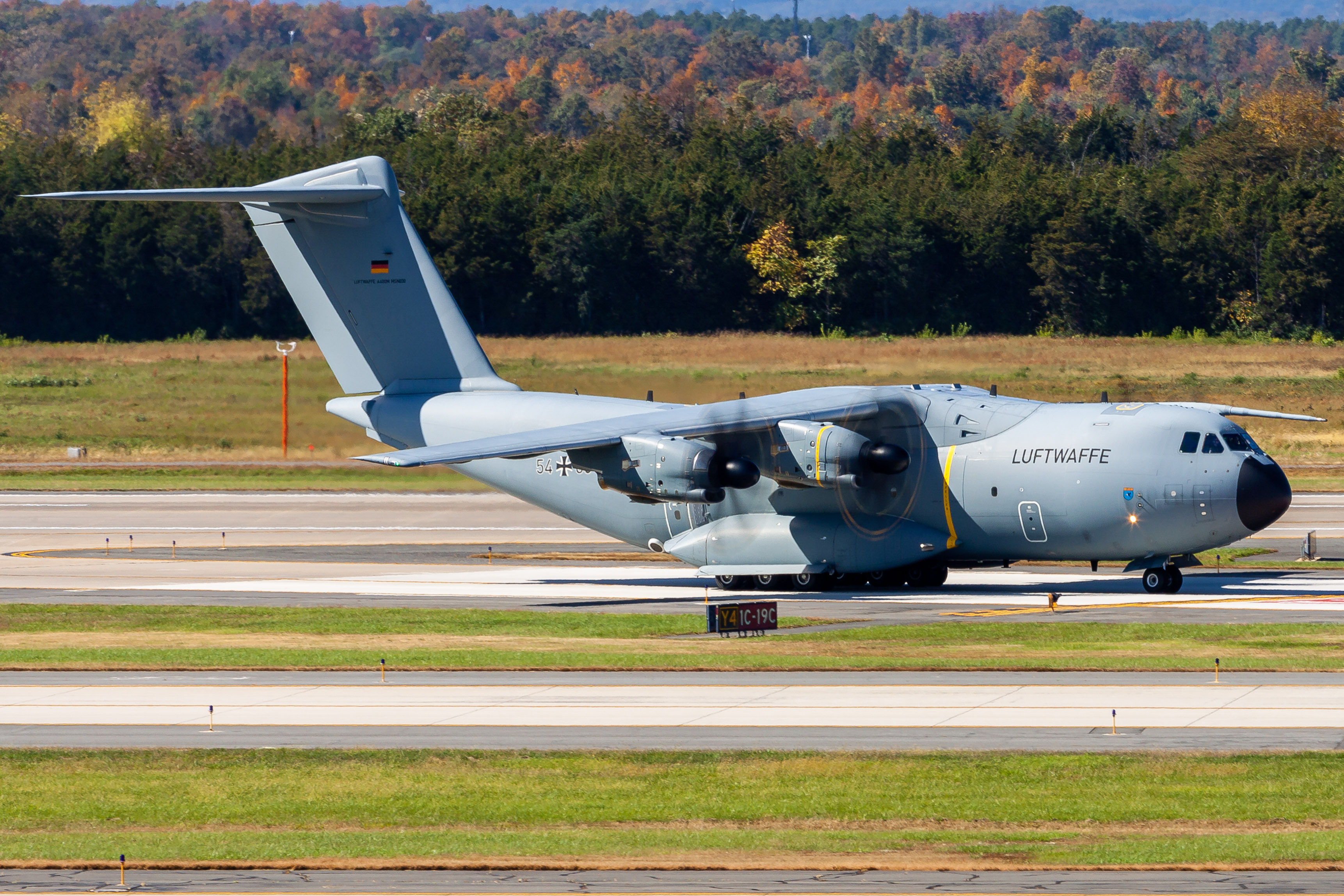 Full size: Luftwaffe Airbus A400M 54+03 at Washington Dulles International Airport