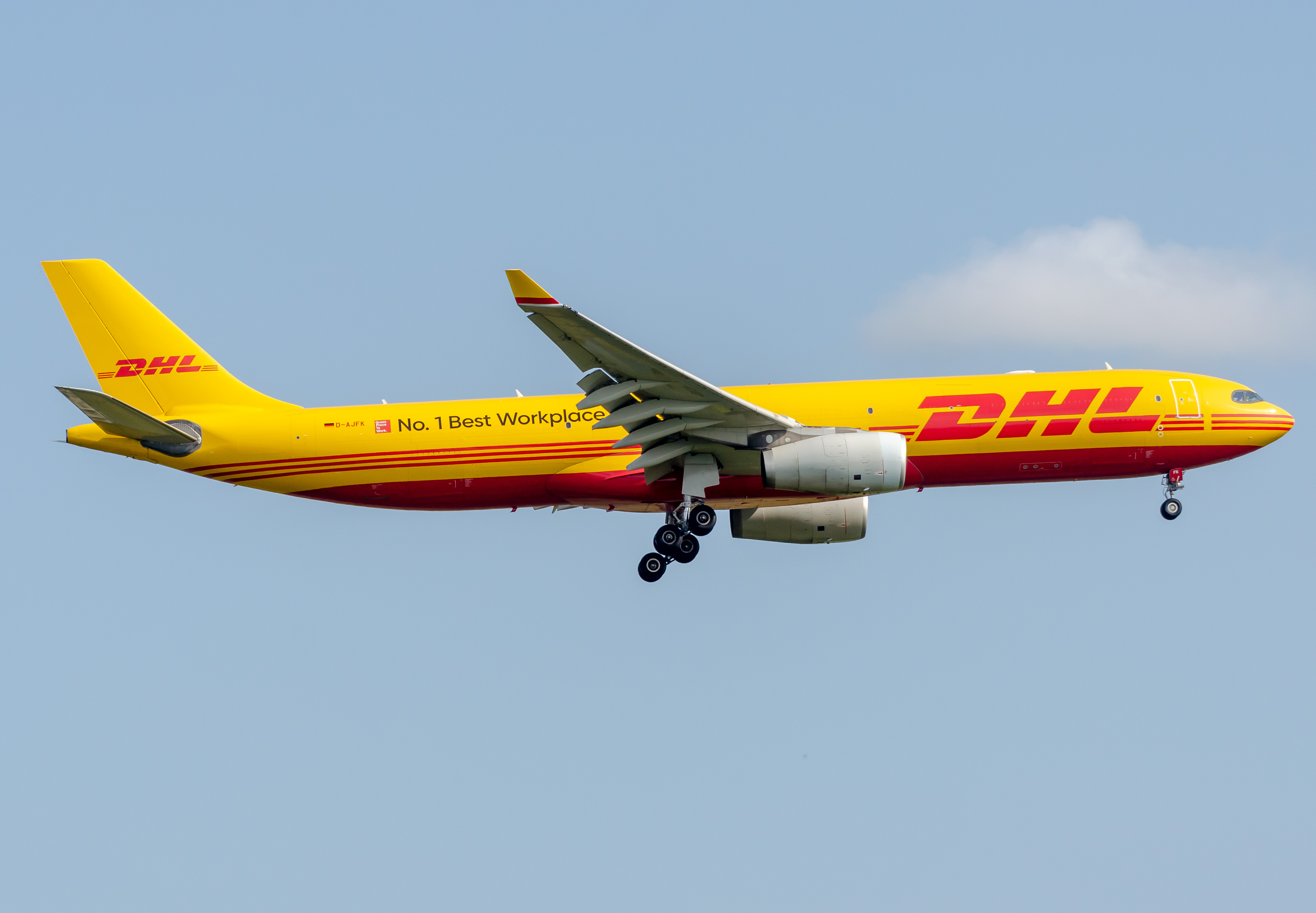 Full size: DHL Airbus A330-300F D-AJFK at John F. Kennedy International Airport