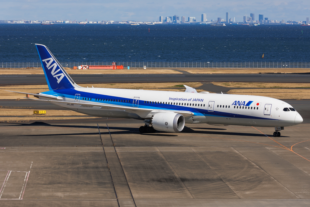 Full size: All Nippon Airways Boeing 787-9 JA936A at Tokyo-Haneda Airport