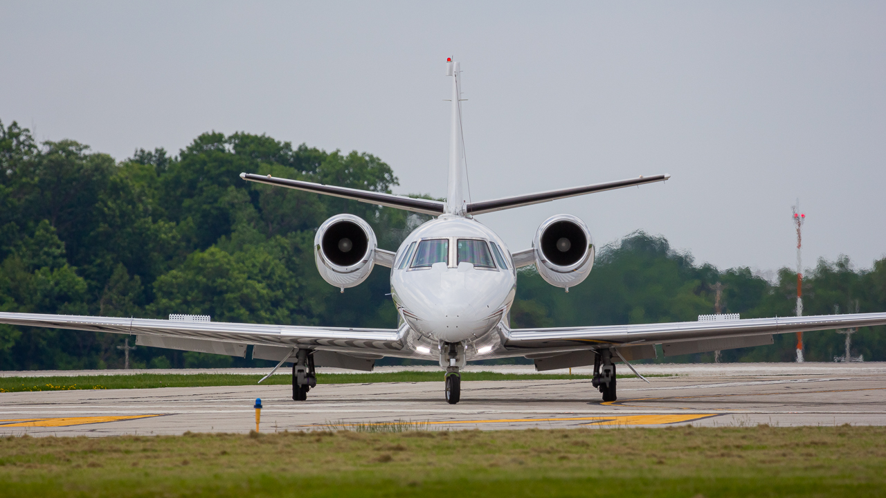Full size: 7 Air LLC Cessna Citation 525B N357N at Ohio State University Airport