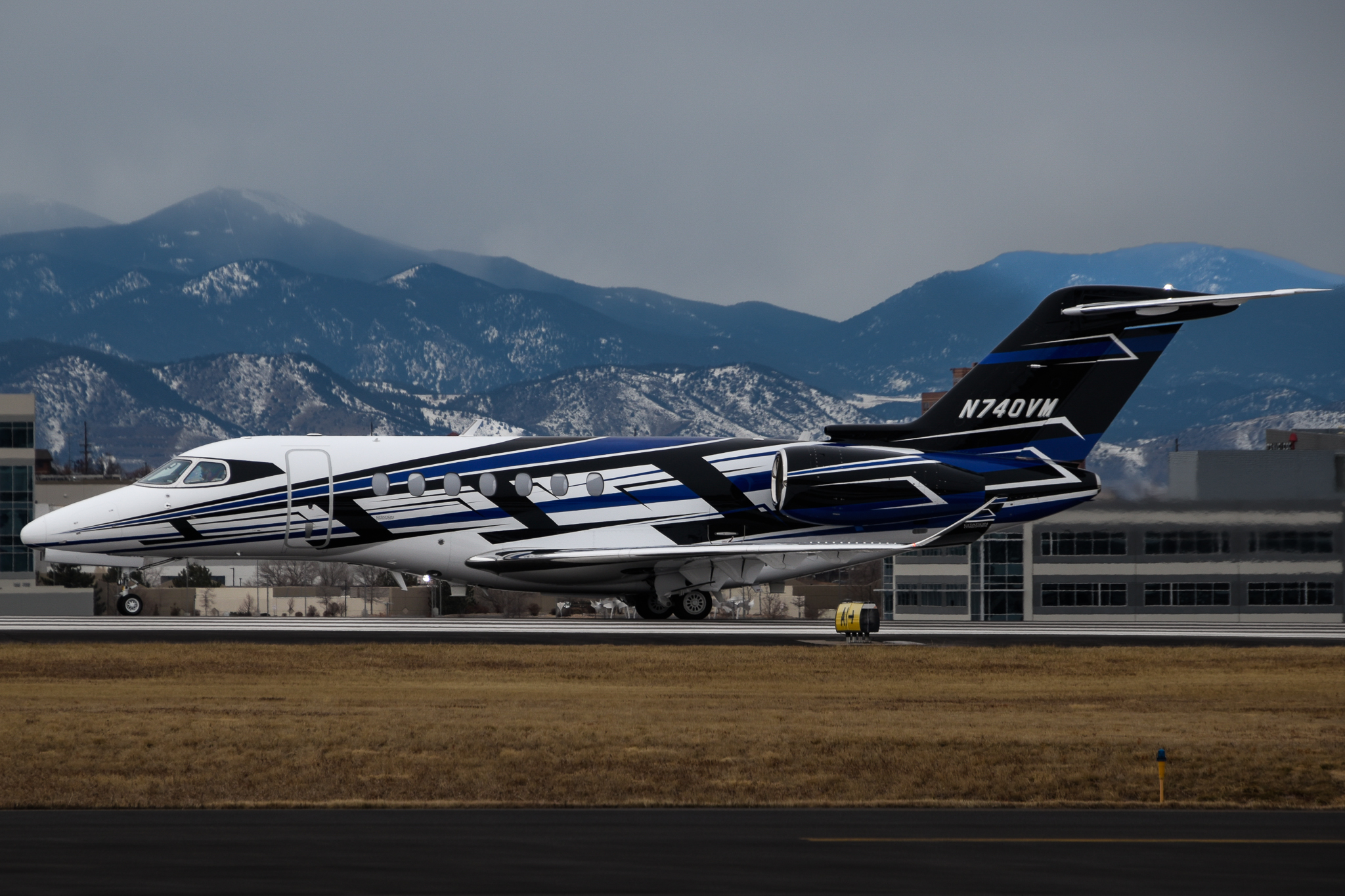 Full size: Thrive Cessna Citation Longitude N740VM at Centennial Airport