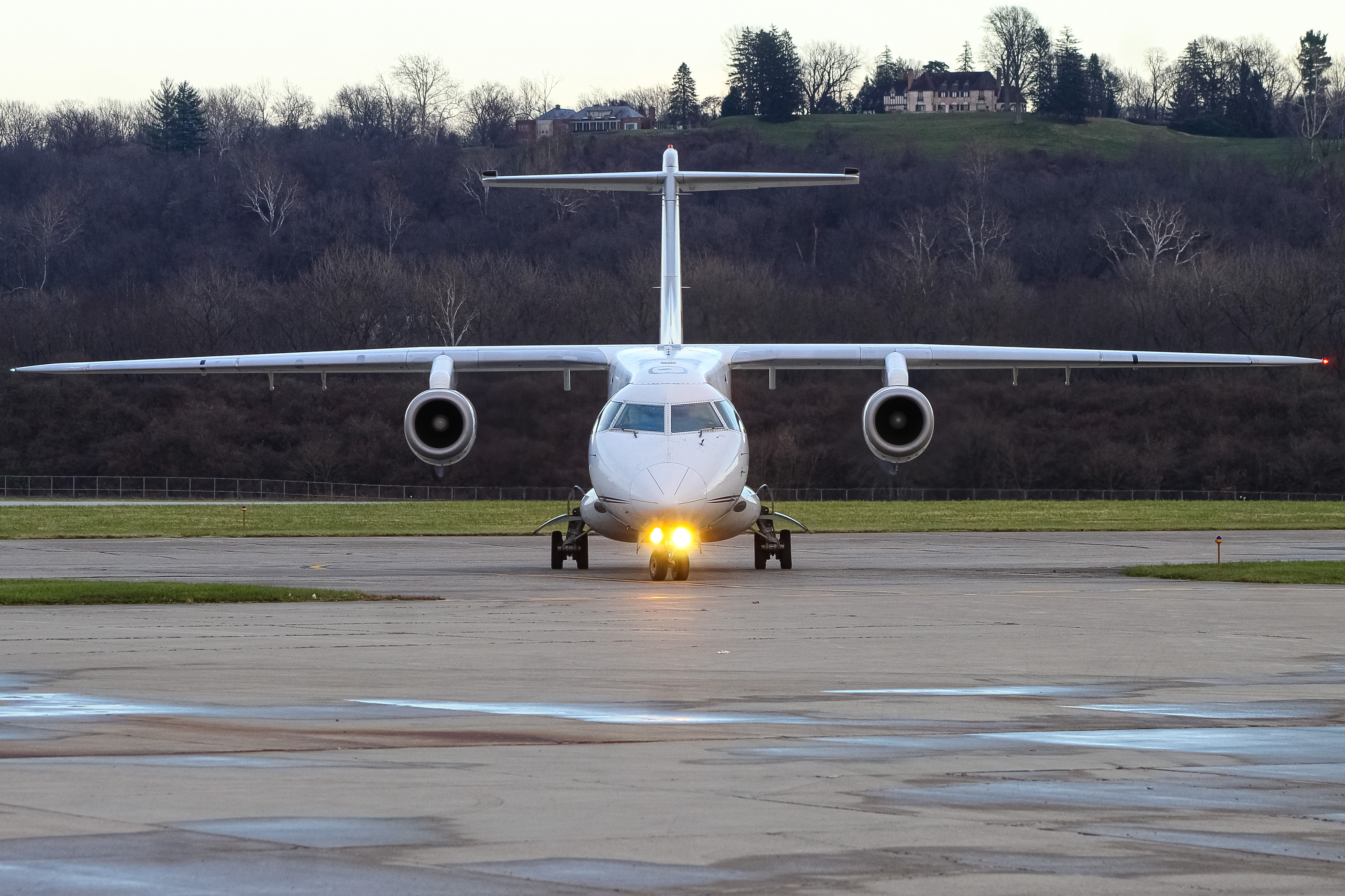 Full size: Ultimate Air Shuttle Dornier 328 JET N411FJ at Cincinnati Municipal Airport/Lunken Field
