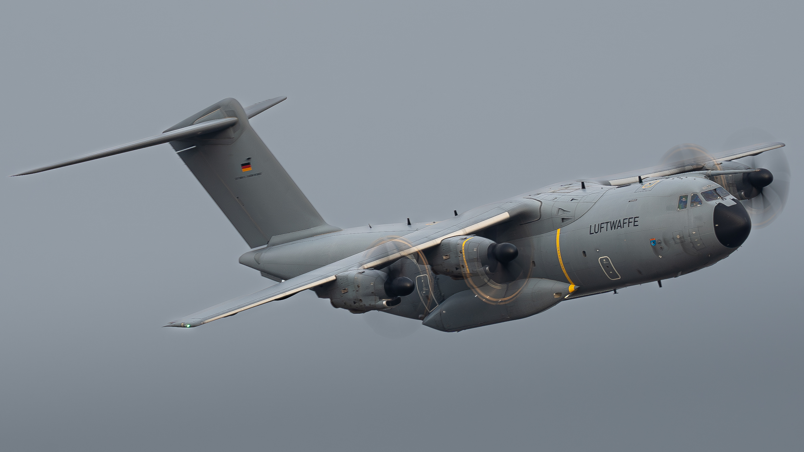 Full size: Luftwaffe Airbus A400M 54+36 at Not Applicable