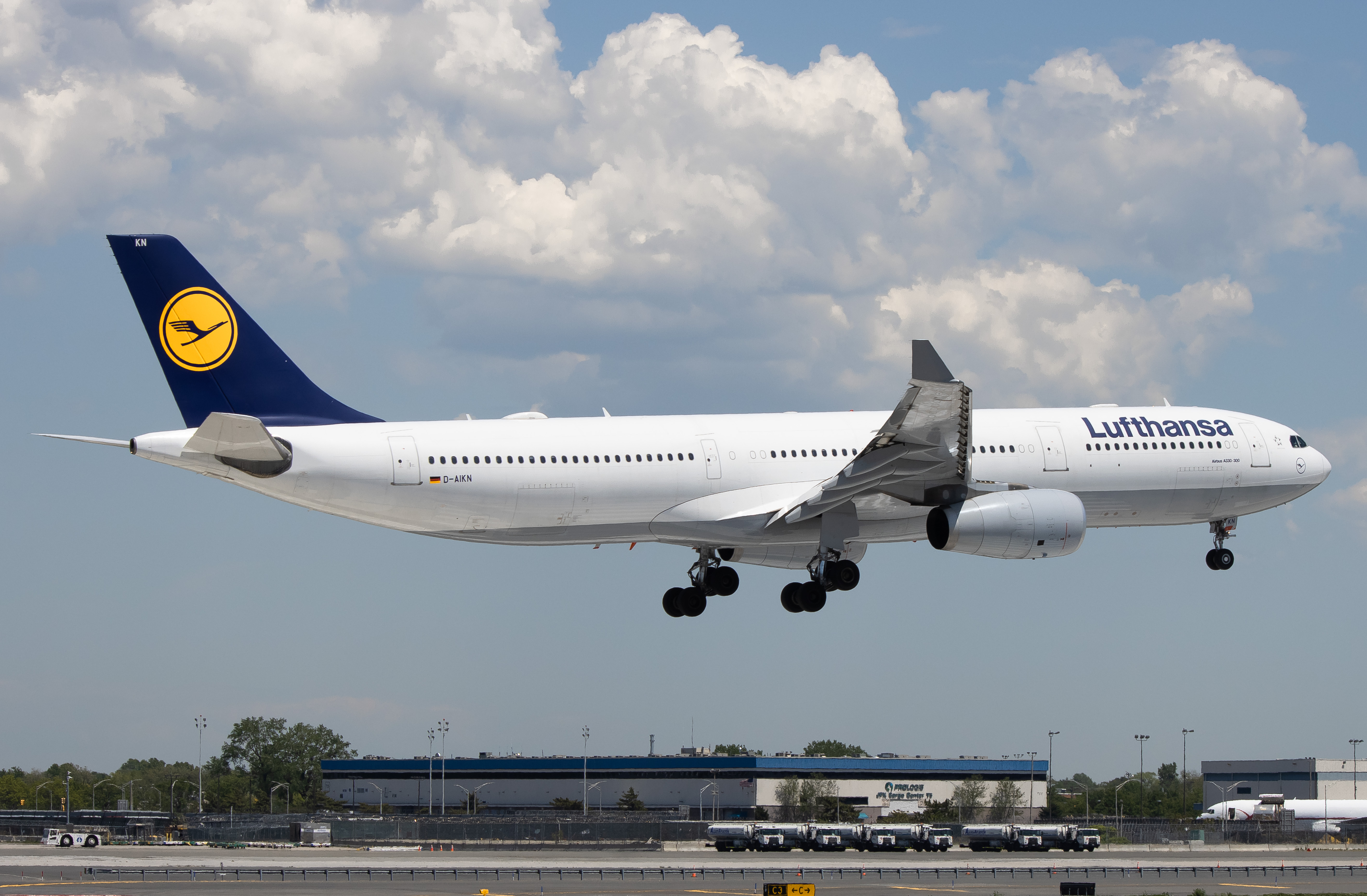Full size: Lufthansa Airbus A330-300 D-AIKN at John F. Kennedy International Airport