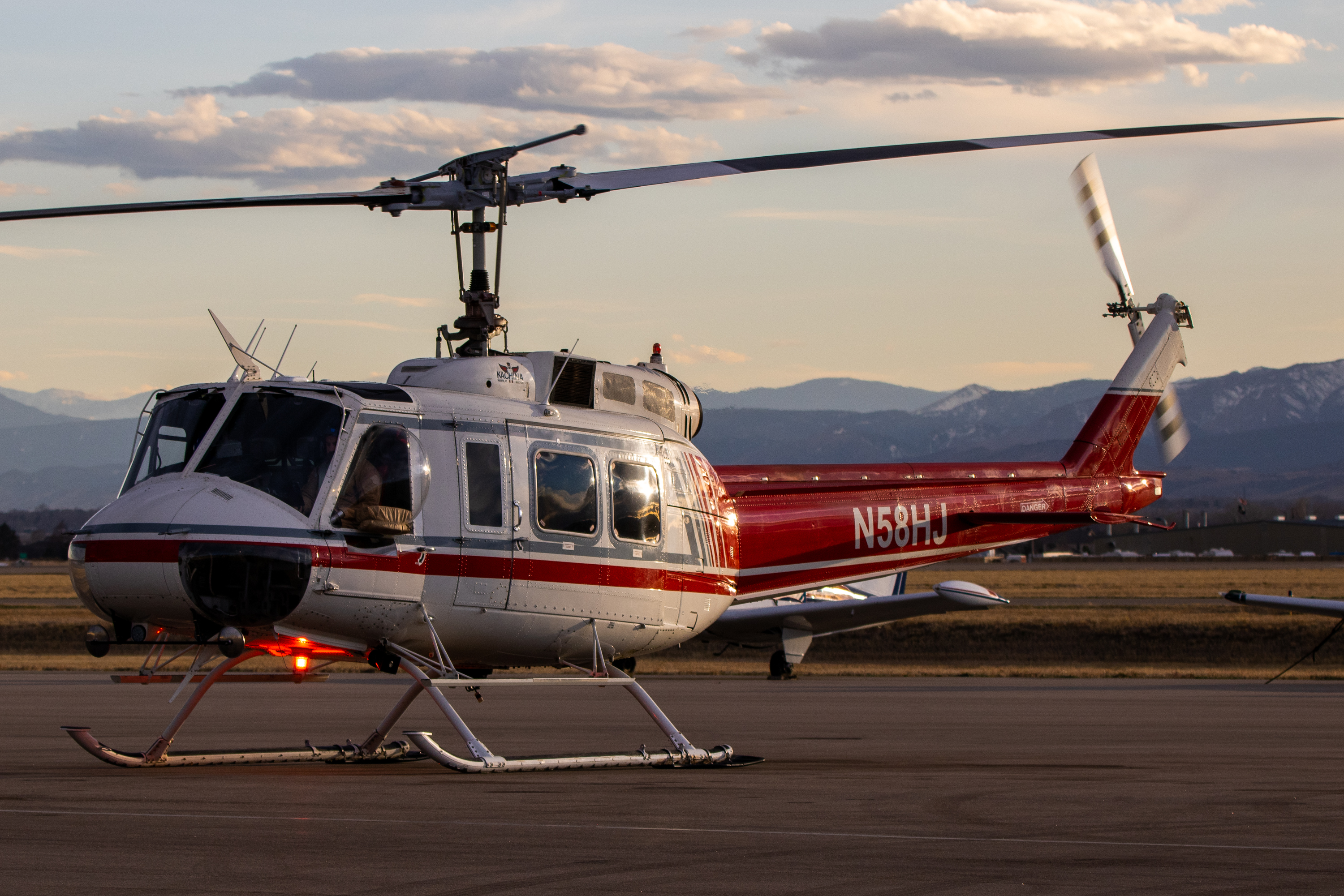 Full size: PRIVATE Bell UH-1 Huey/Iroquois  N58HJ at Northern Colorado Regional Airport