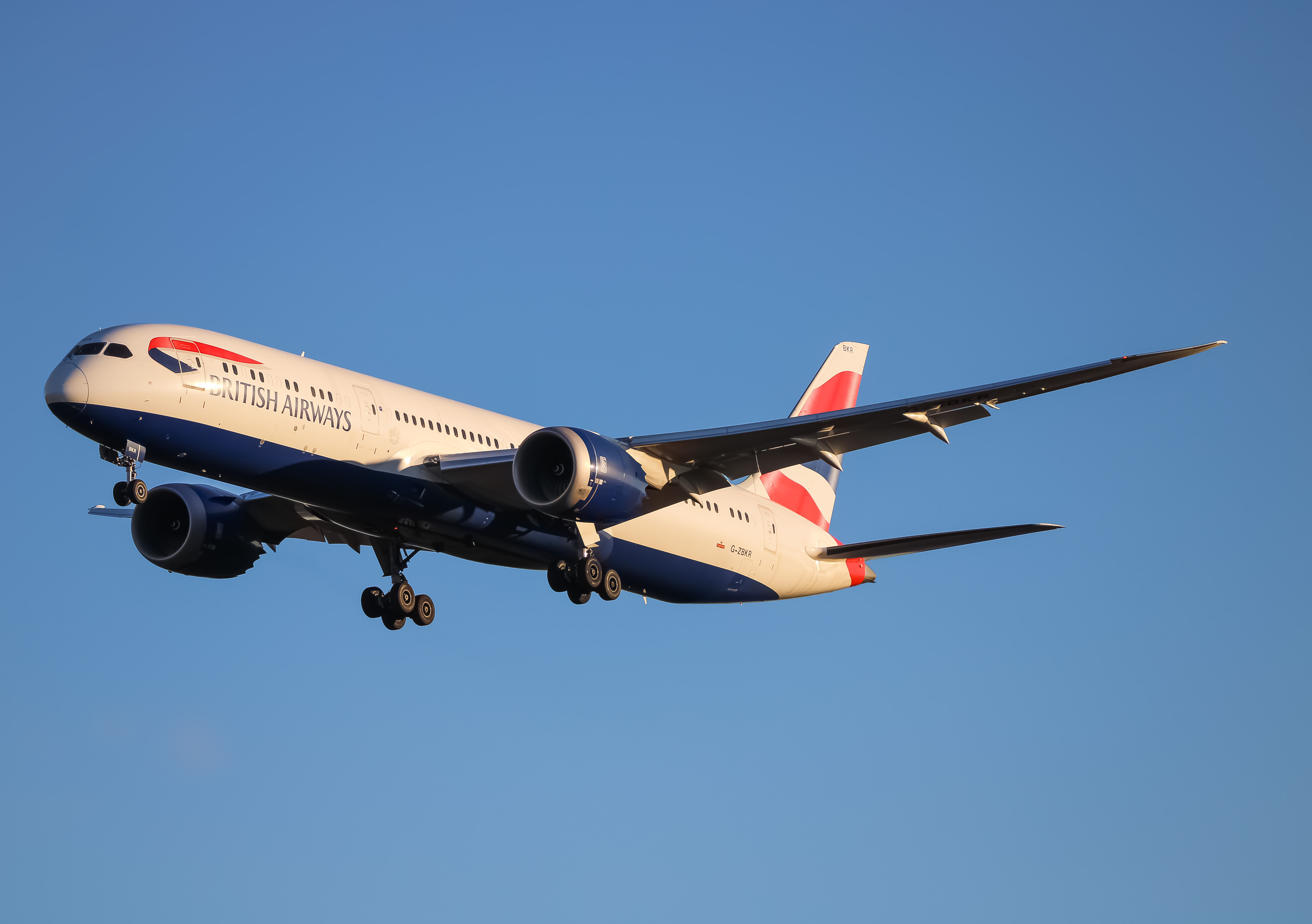Full size: British Airways Boeing 787-9 G-ZBKR at Washington Dulles International Airport