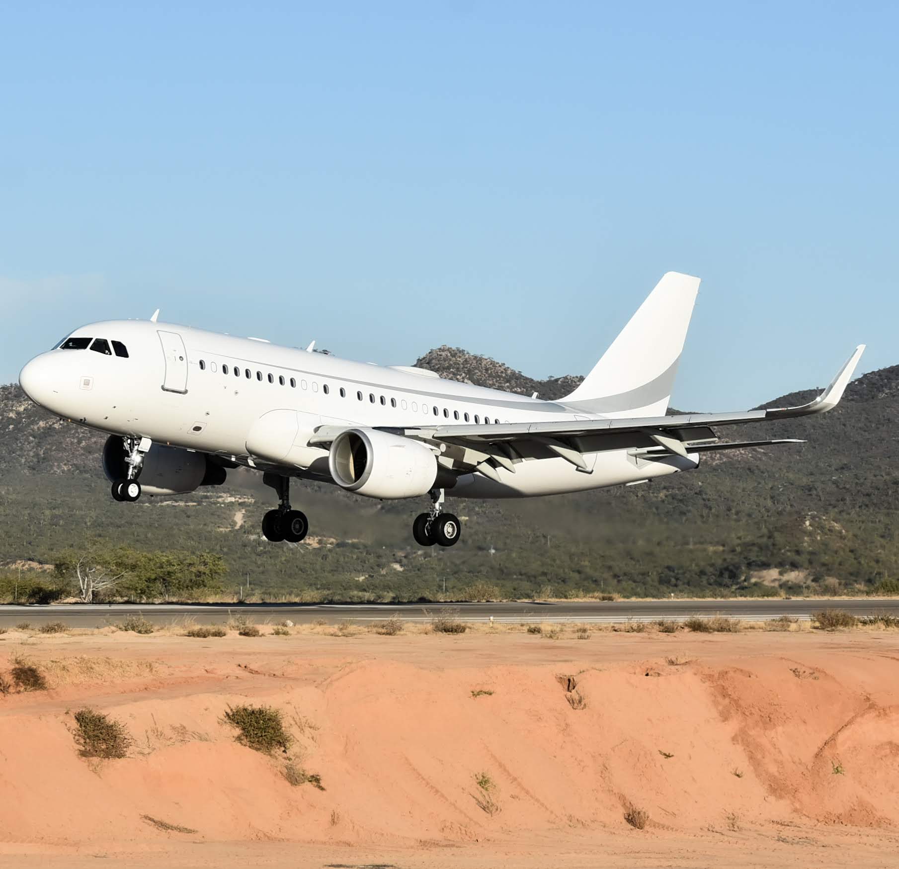 Full size: PRIVATE Airbus A319 D-ALEX at Aeropuerto de Cabo San Lucas Internacional