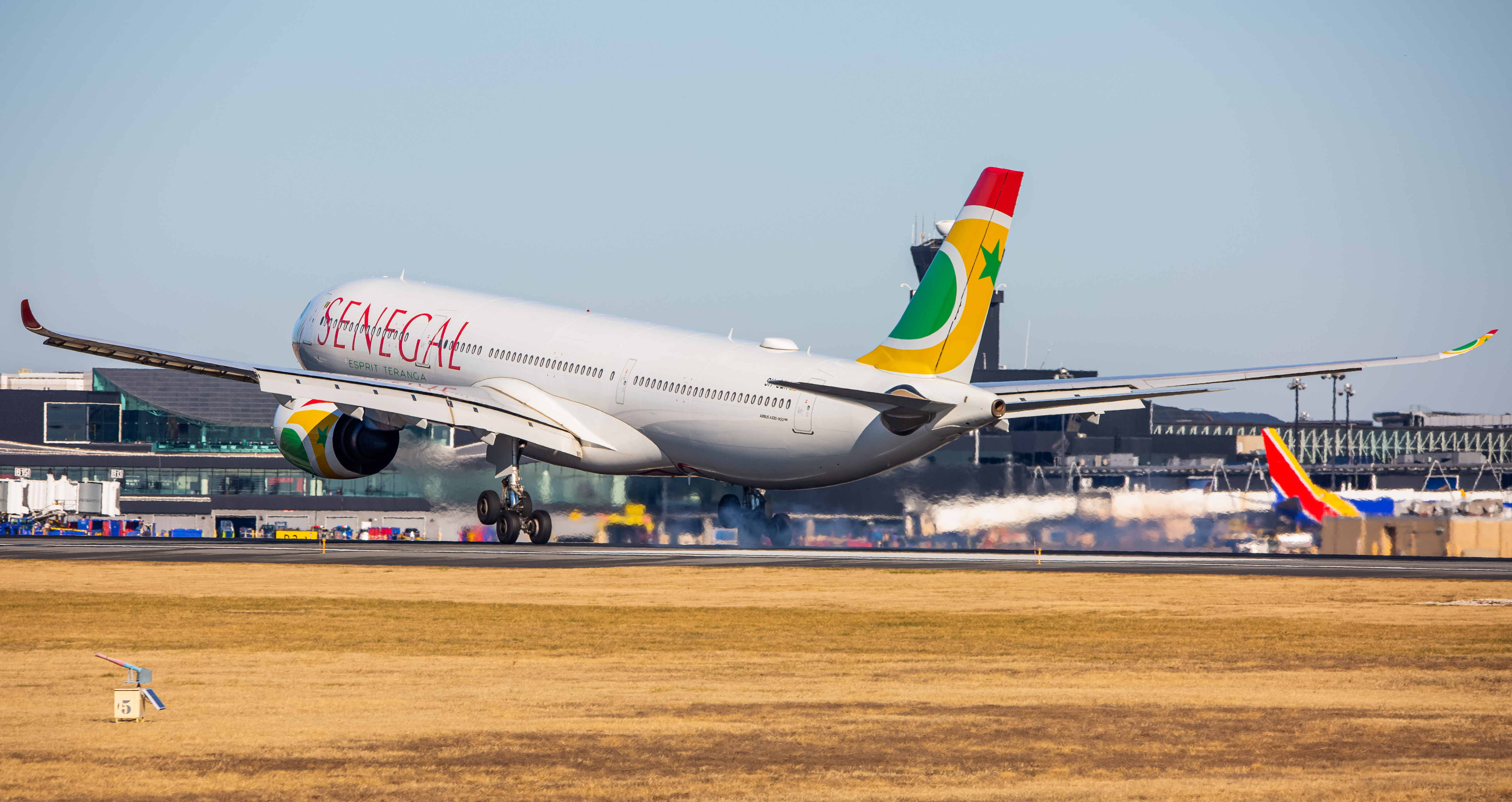 Full size: Air Senegal Airbus A330-900 9H-SZN at Baltimore/Washington International Thurgood Marshall Airport