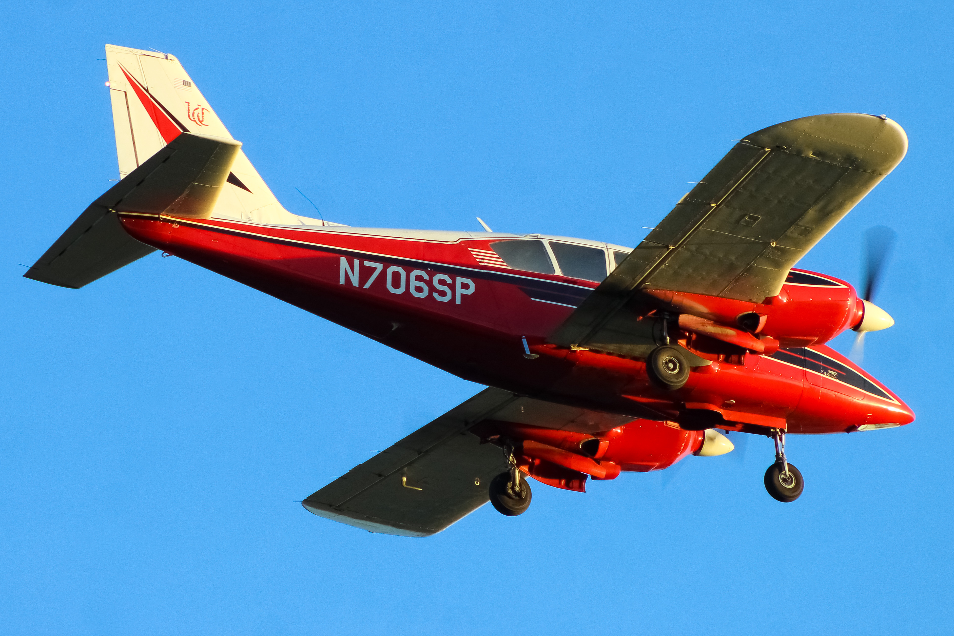 Full size: PRIVATE Piper PA-23 N706SP at Not Applicable