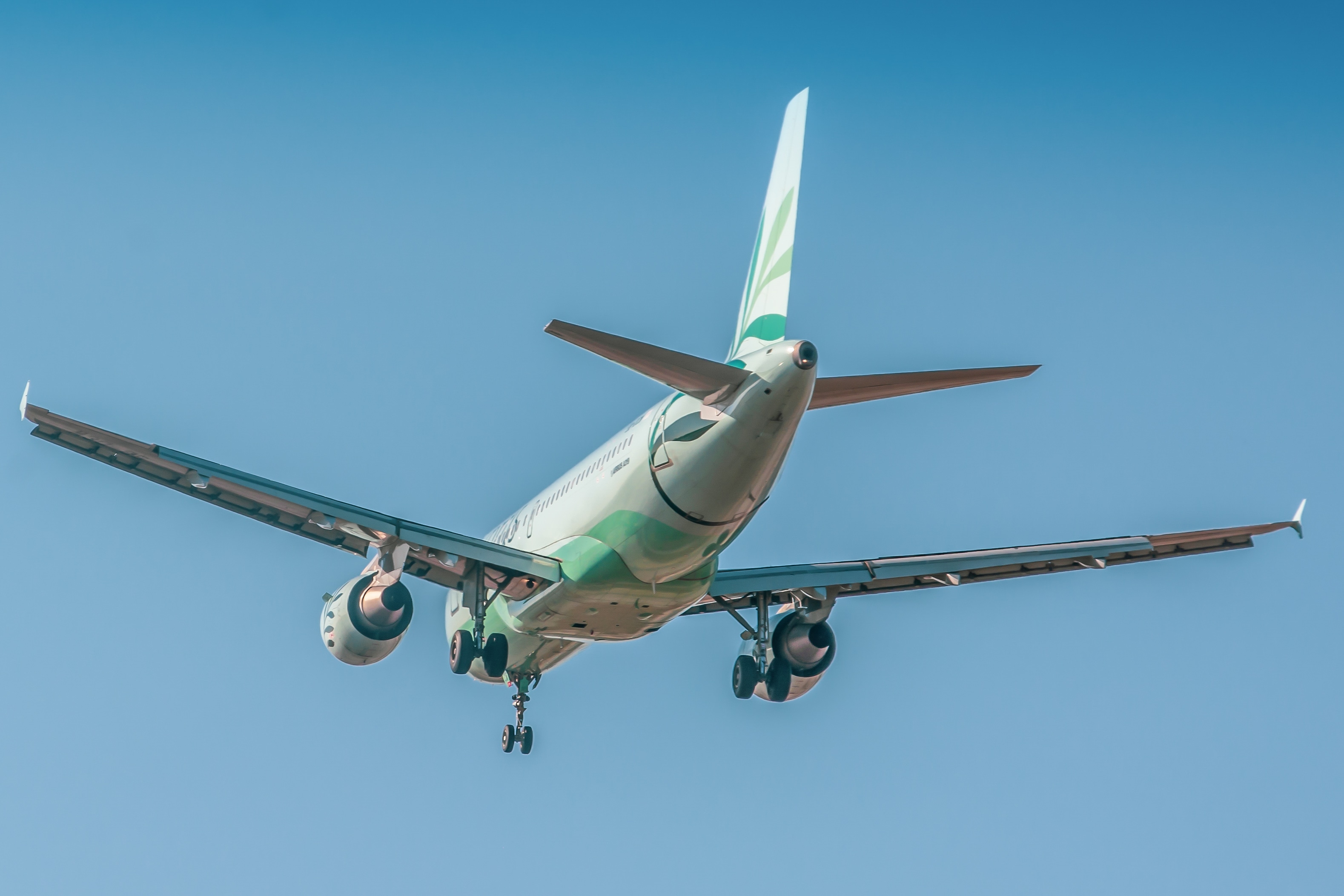 Full size: Cyprus Airways Airbus A319 5B-DCW at Tel Aviv-Ben Gurion Airport