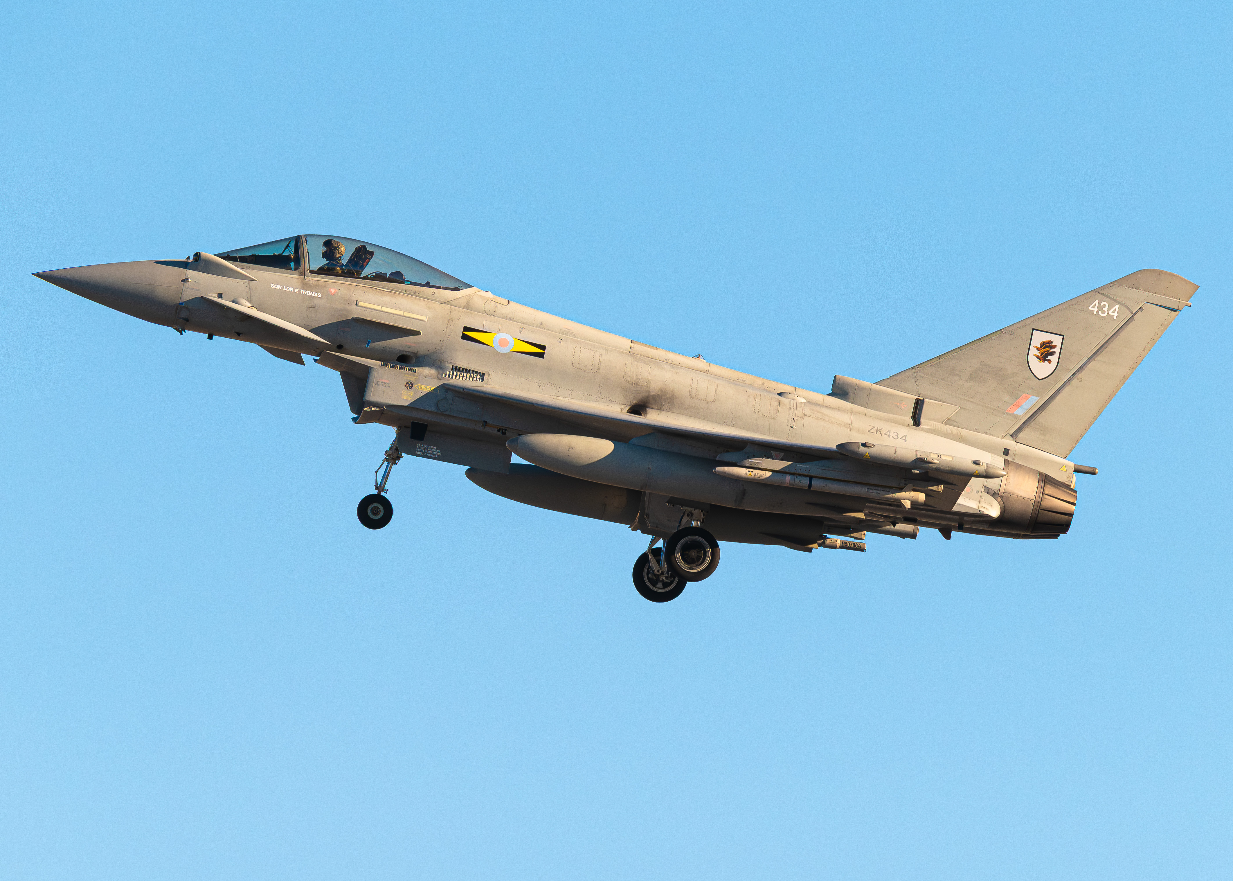 Full size: United Kingdom Eurofighter Typhoon FGR4 ZK434 at Nellis Air Force Base